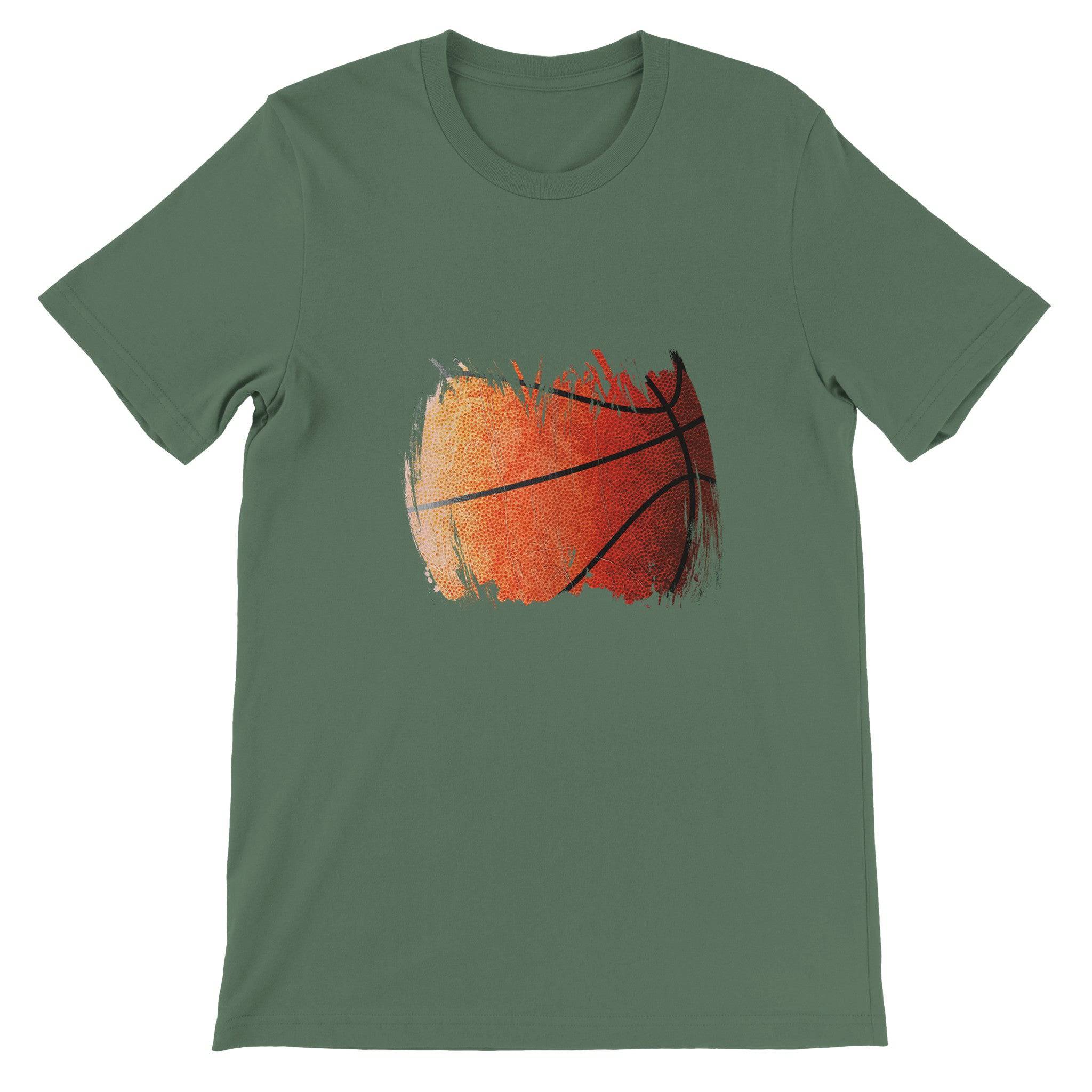 Budget Unisex Crewneck T-shirt/Basketball-Vintage - Enet Images