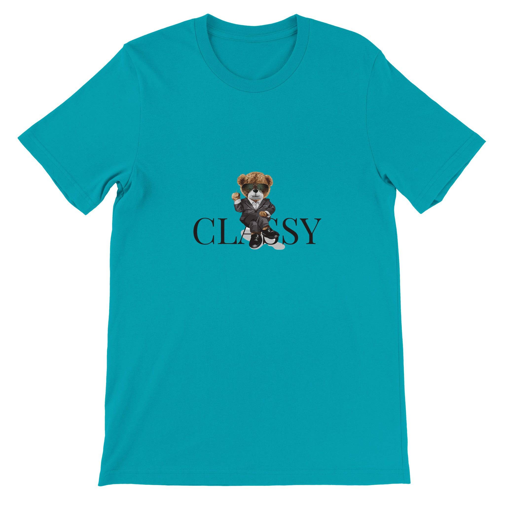 Budget Unisex Crewneck T-shirt/Bear-Classy - Enet Images