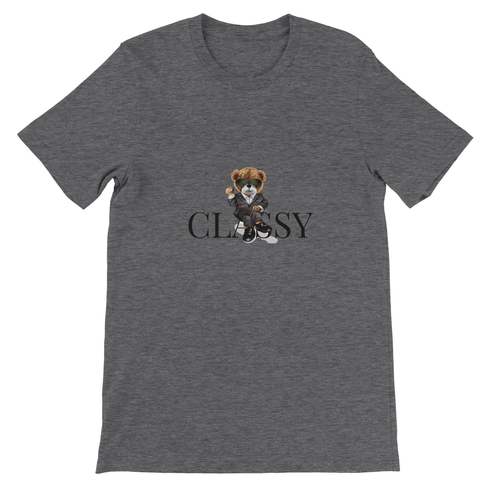 Budget Unisex Crewneck T-shirt/Bear-Classy - Enet Images