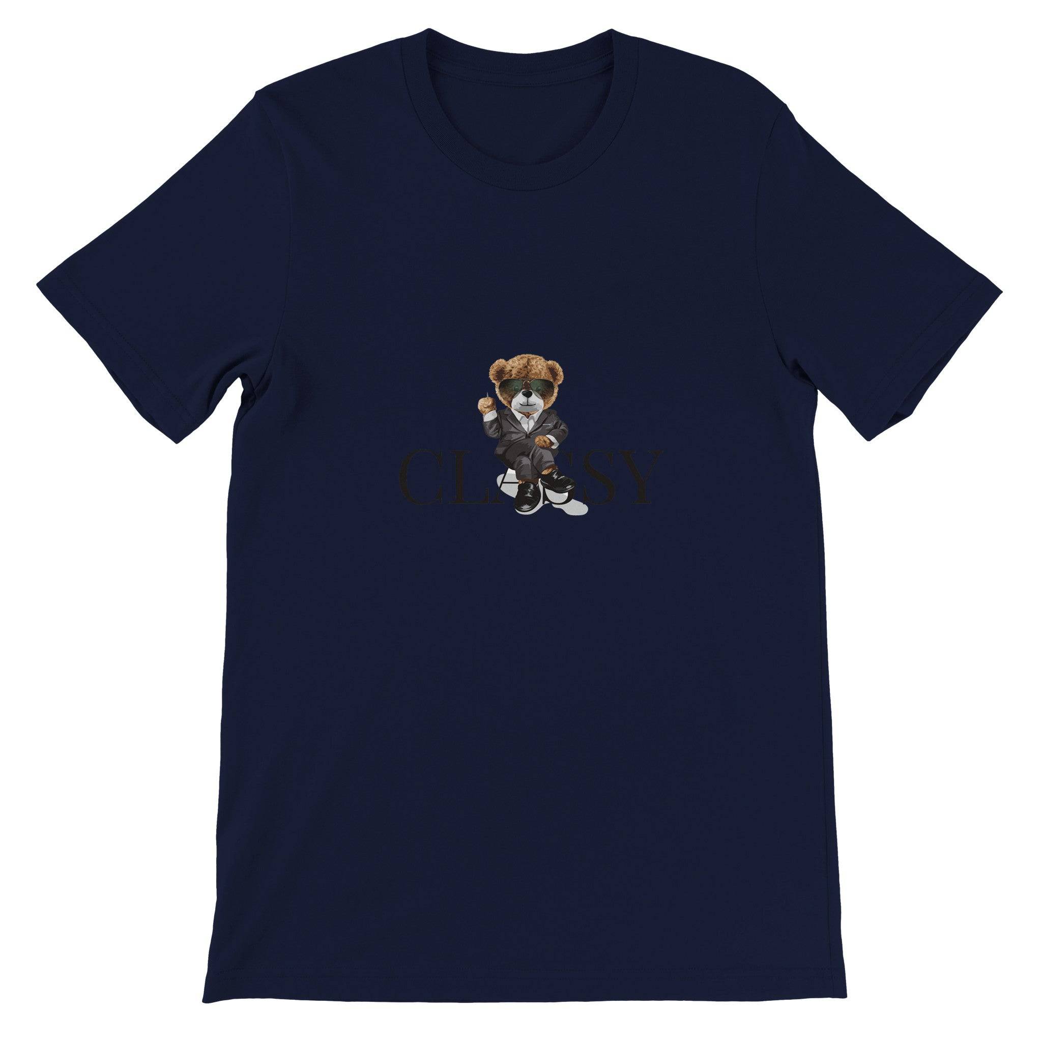 Budget Unisex Crewneck T-shirt/Bear-Classy - Enet Images