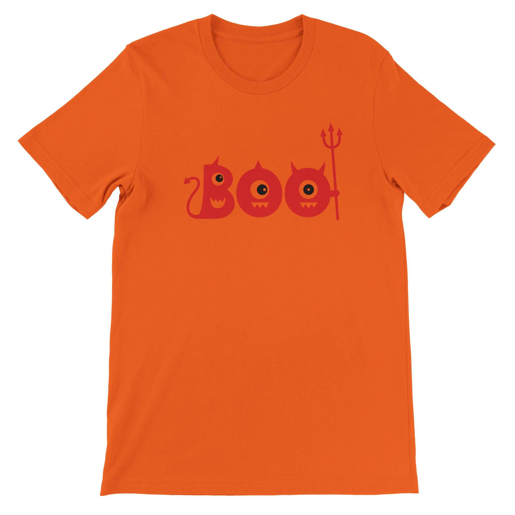 Budget Unisex Crewneck T-shirt/Boo-Halloween - Enet Images