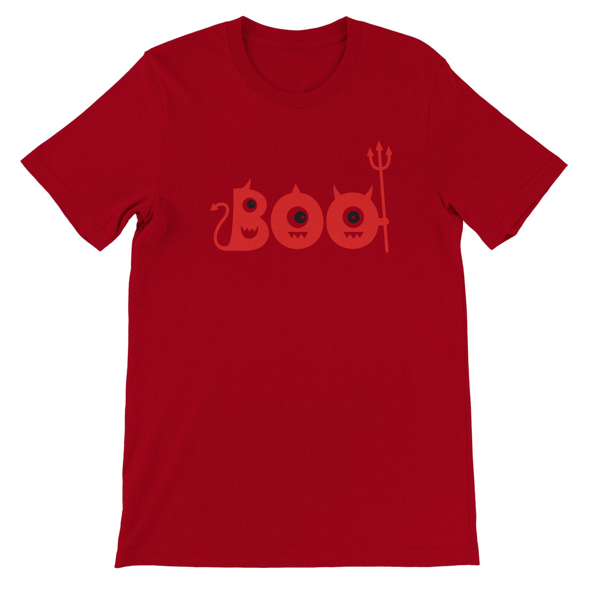 Budget Unisex Crewneck T-shirt/Boo-Halloween - Enet Images