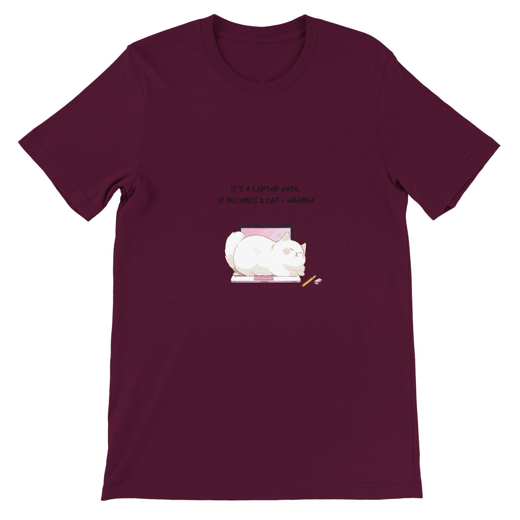 Budget Unisex Crewneck T-shirt/Cat-Warmer - Enet Images