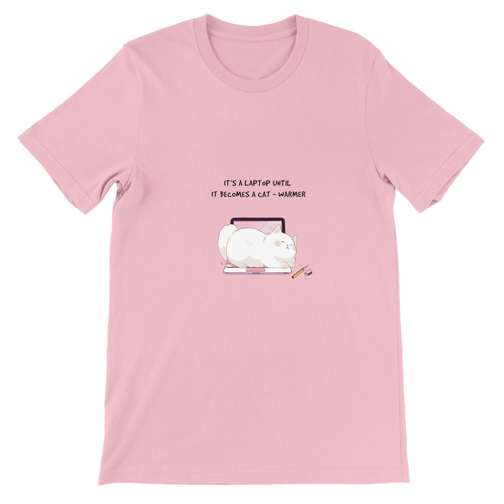 Budget Unisex Crewneck T-shirt/Cat-Warmer - Enet Images