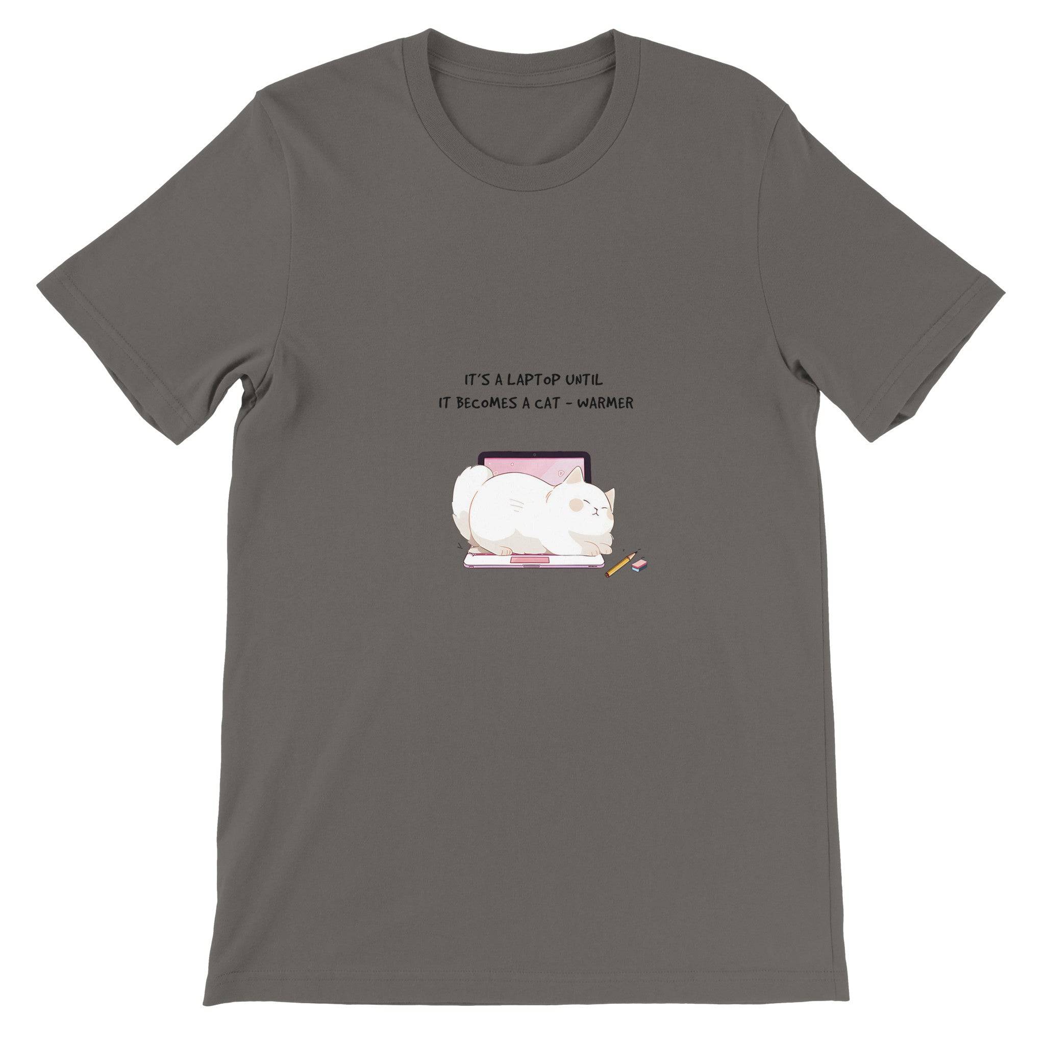 Budget Unisex Crewneck T-shirt/Cat-Warmer - Enet Images