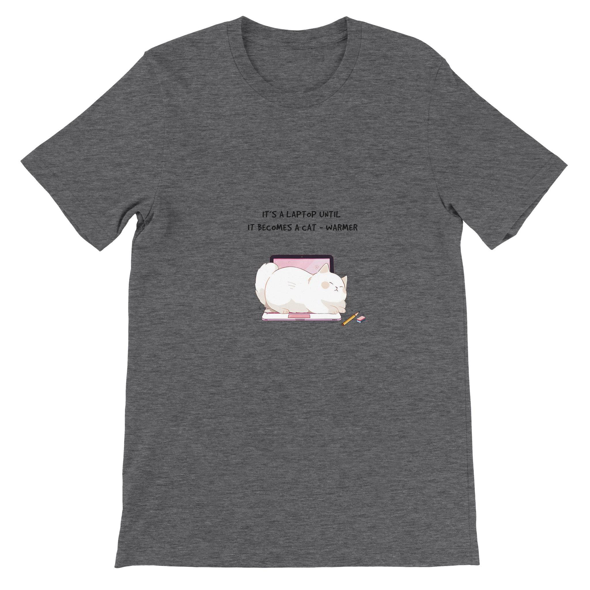 Budget Unisex Crewneck T-shirt/Cat-Warmer - Enet Images