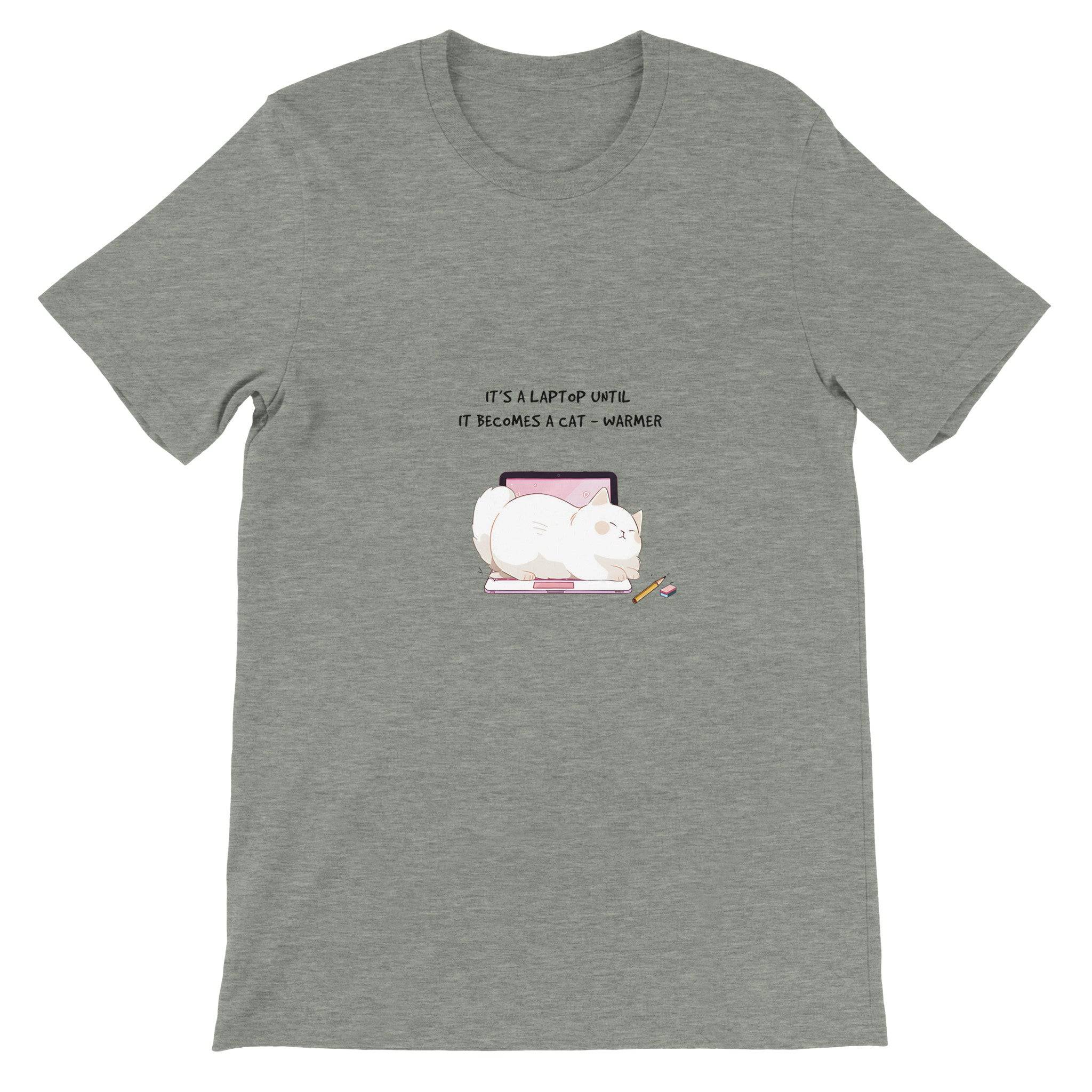 Budget Unisex Crewneck T-shirt/Cat-Warmer - Enet Images