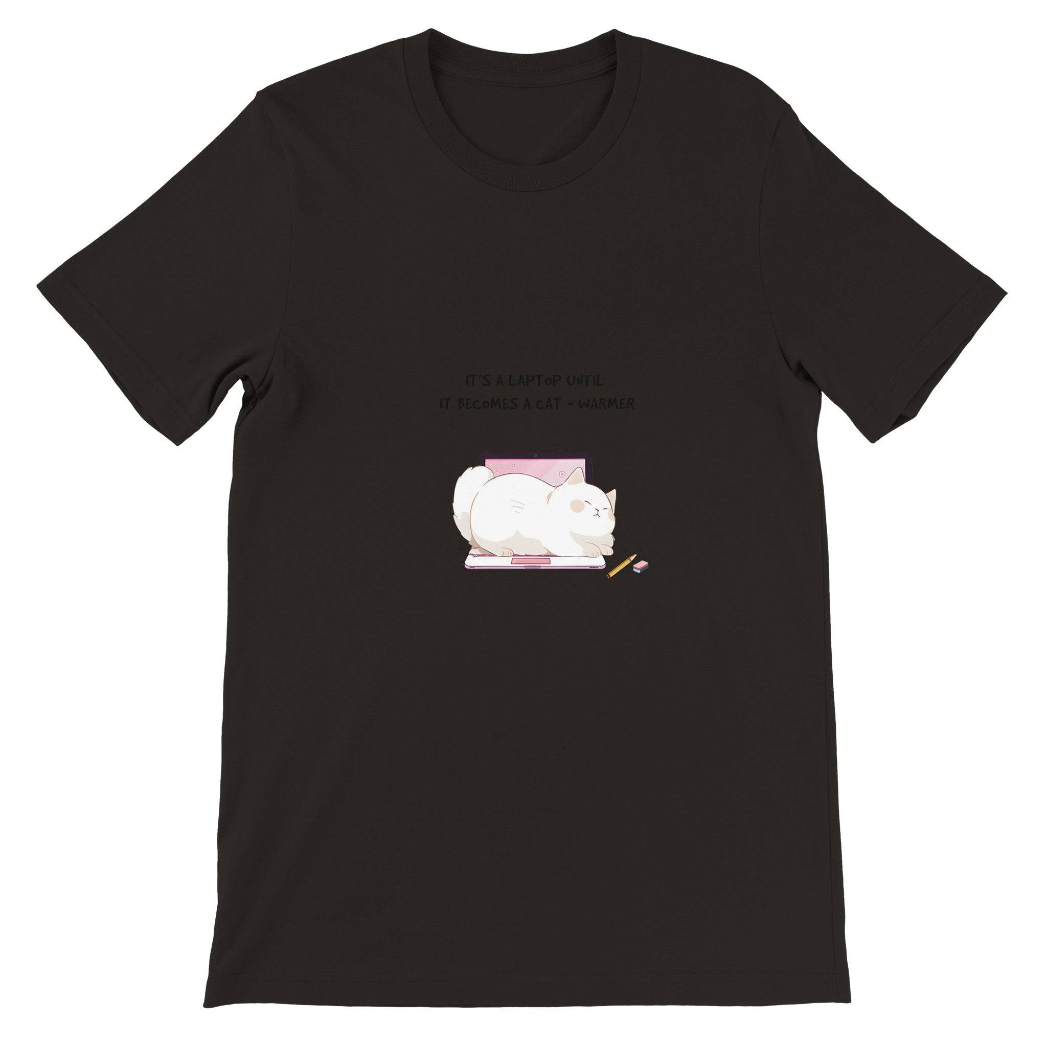 Budget Unisex Crewneck T-shirt/Cat-Warmer - Enet Images