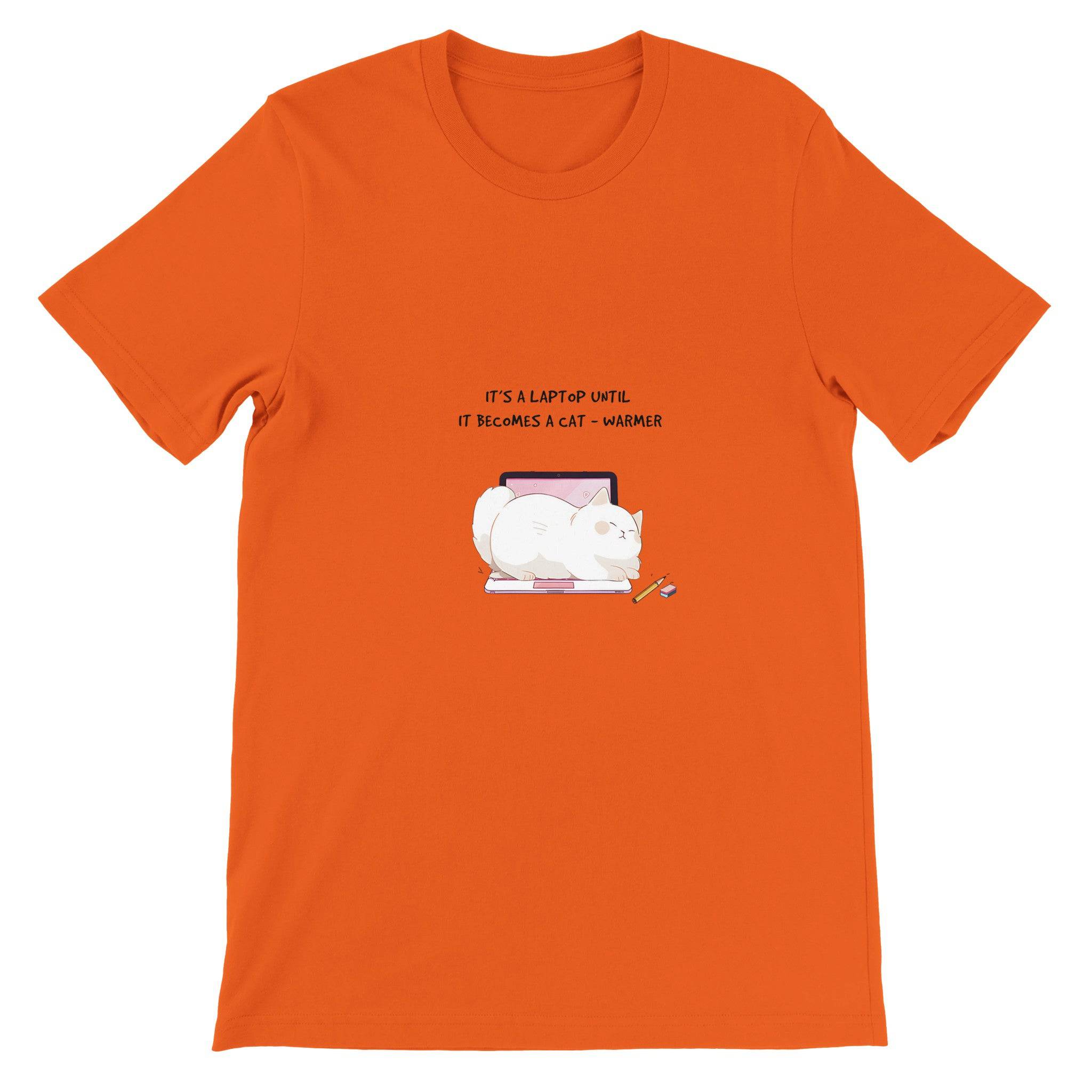 Budget Unisex Crewneck T-shirt/Cat-Warmer - Enet Images