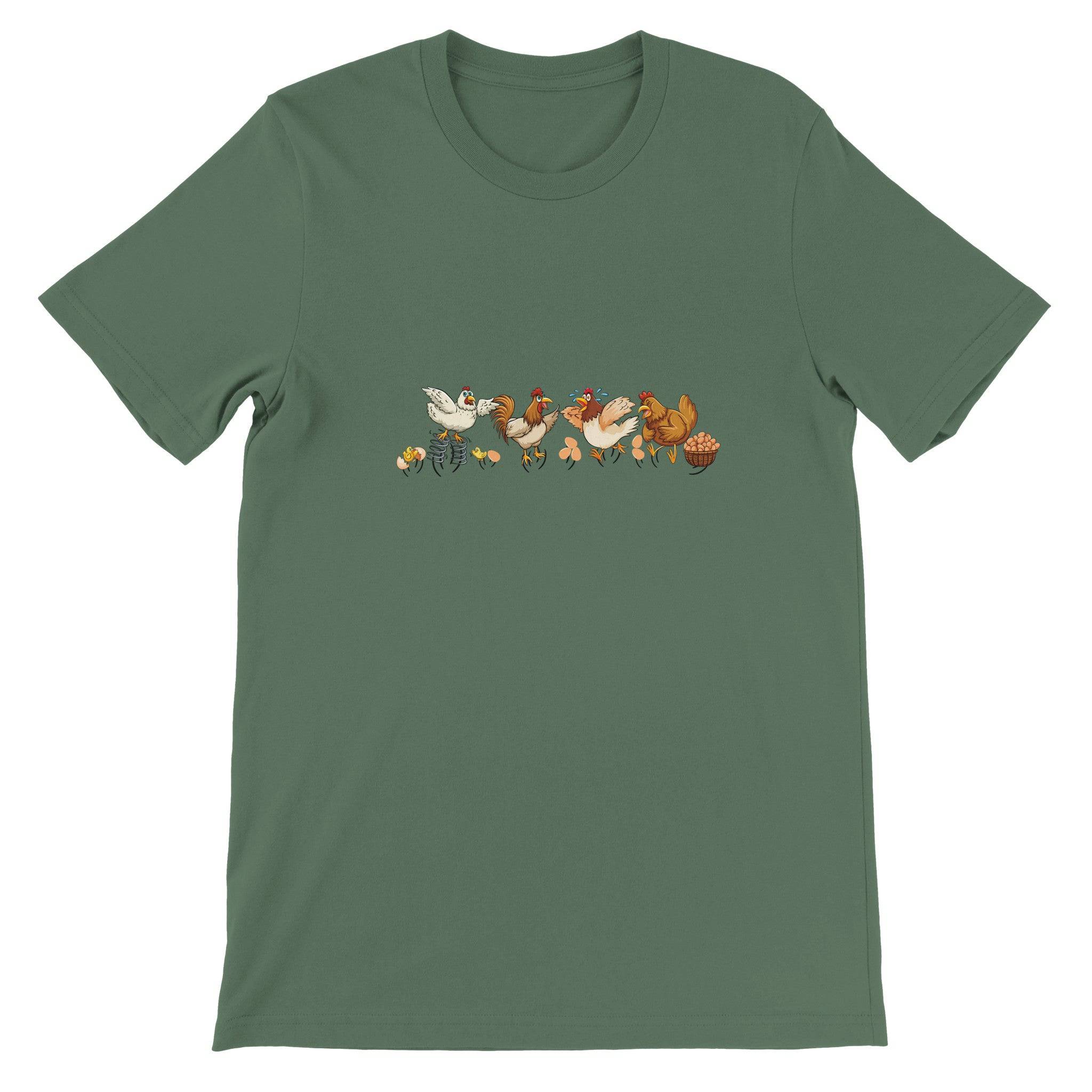Budget Unisex Crewneck T-shirt/Chicken-Coop - Enet Images