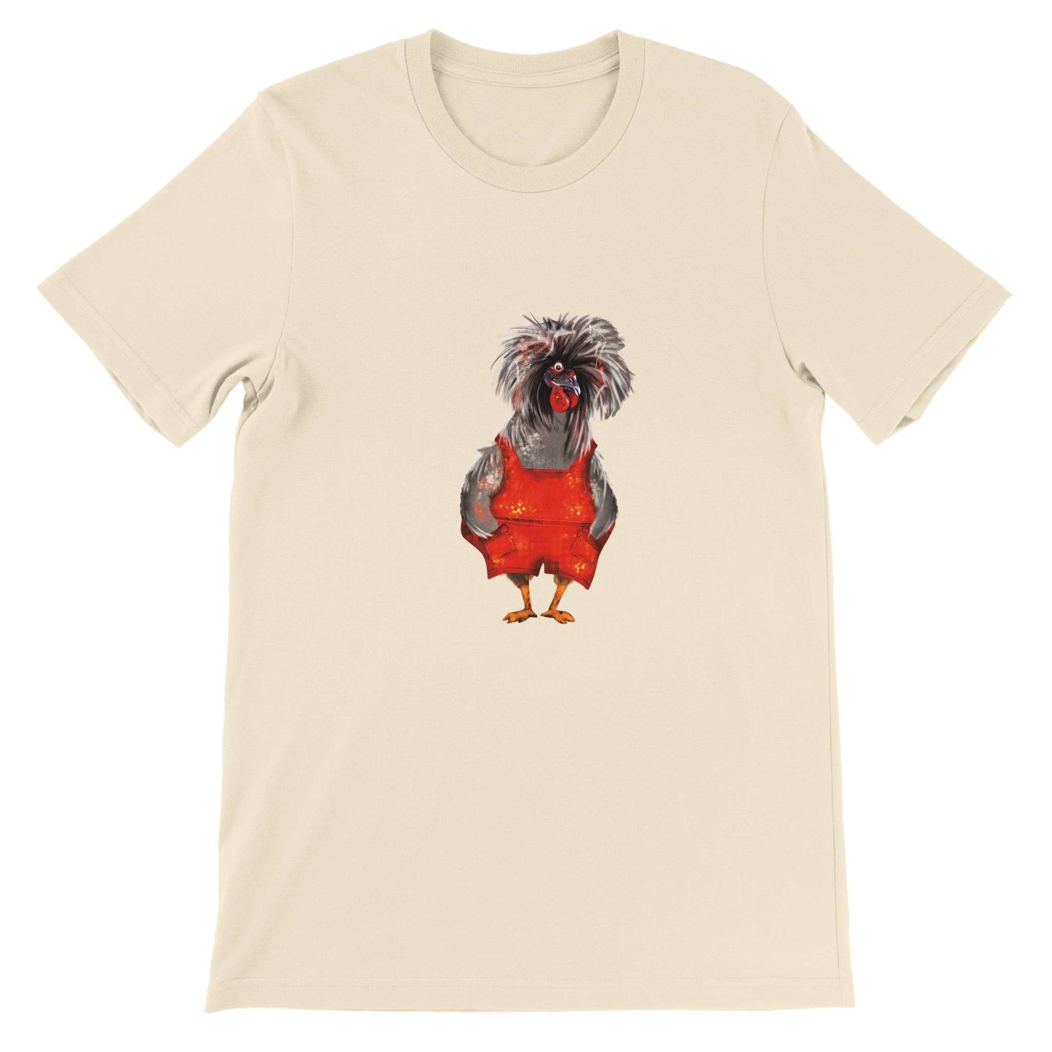 Budget Unisex Crewneck T-shirt/Chicken-Lady - Enet Images