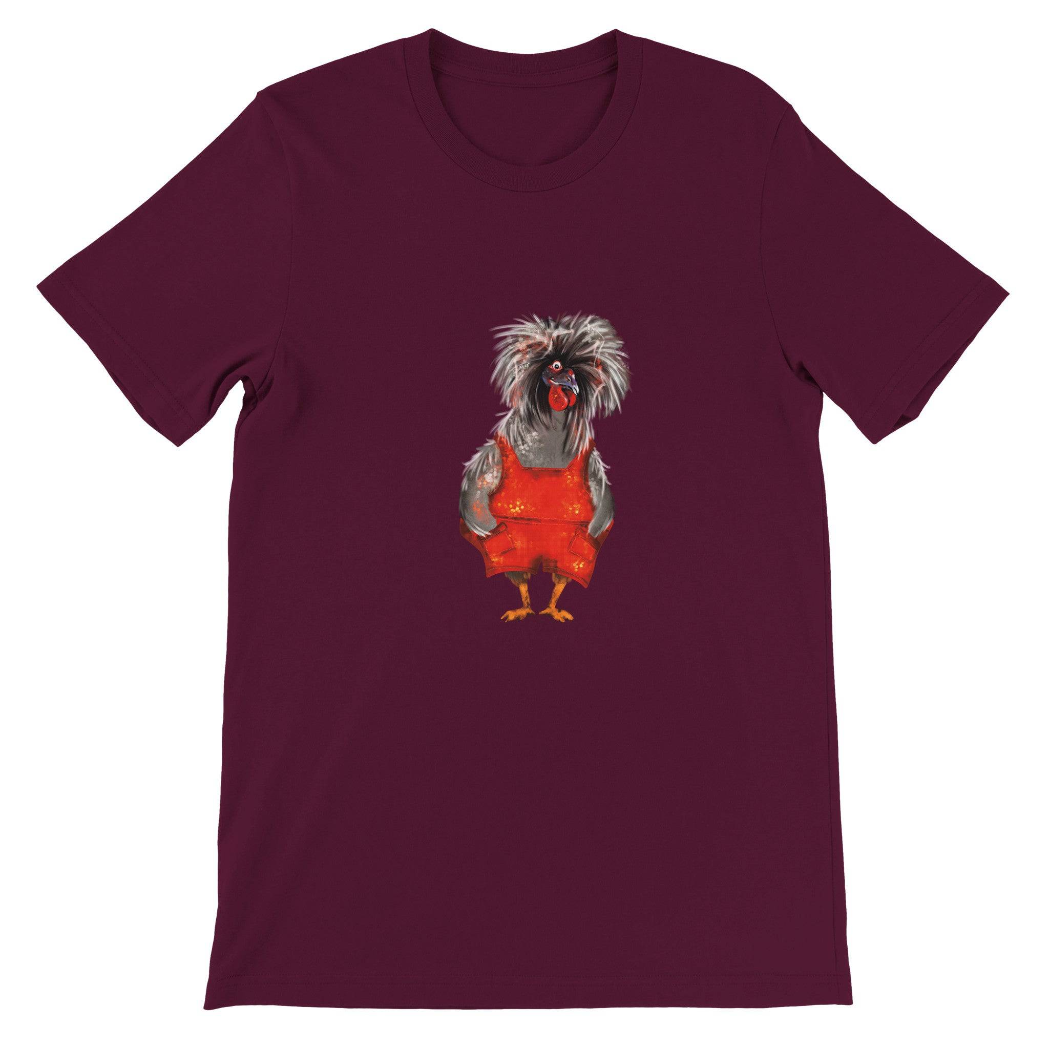 Budget Unisex Crewneck T-shirt/Chicken-Lady - Enet Images