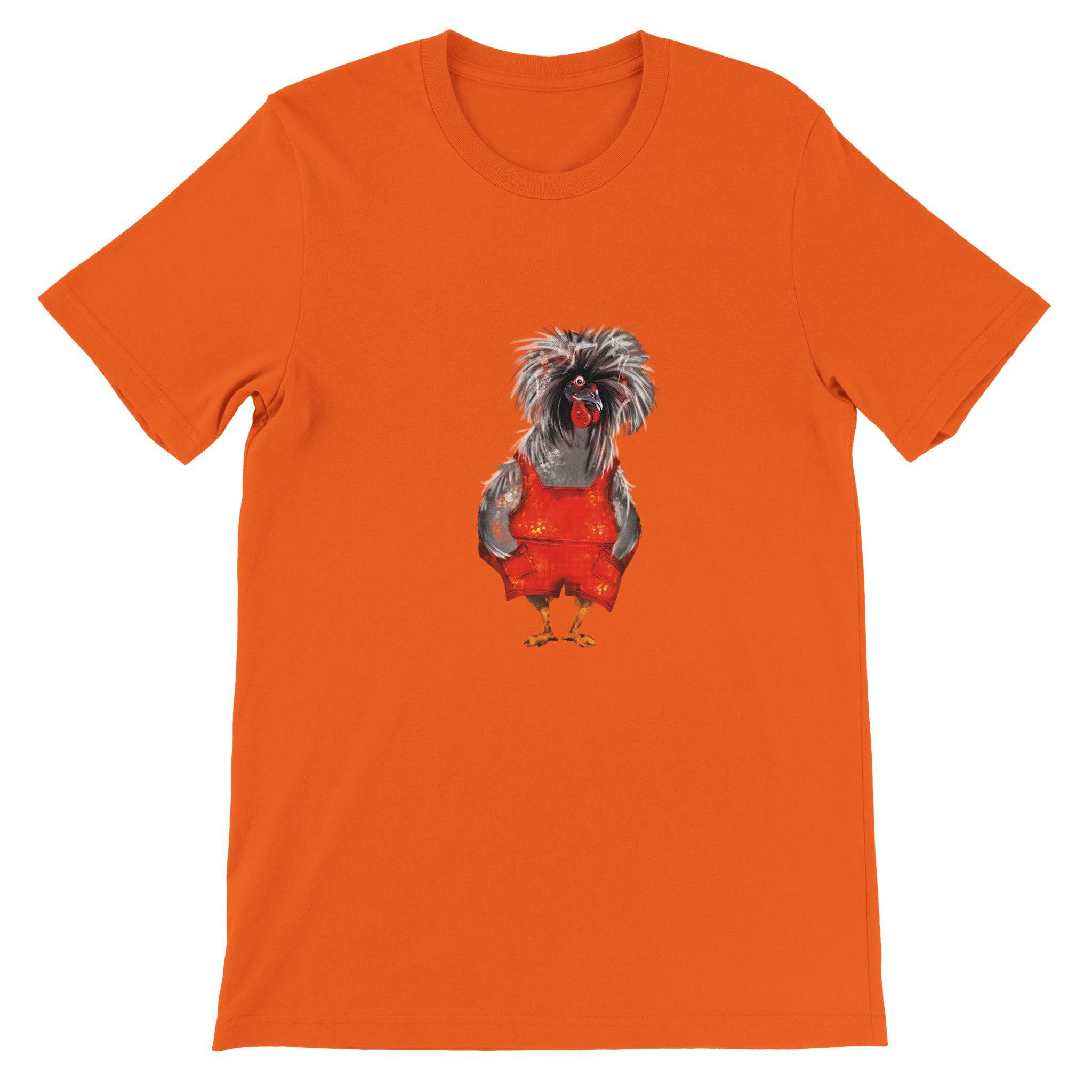 Budget Unisex Crewneck T-shirt/Chicken-Lady - Enet Images