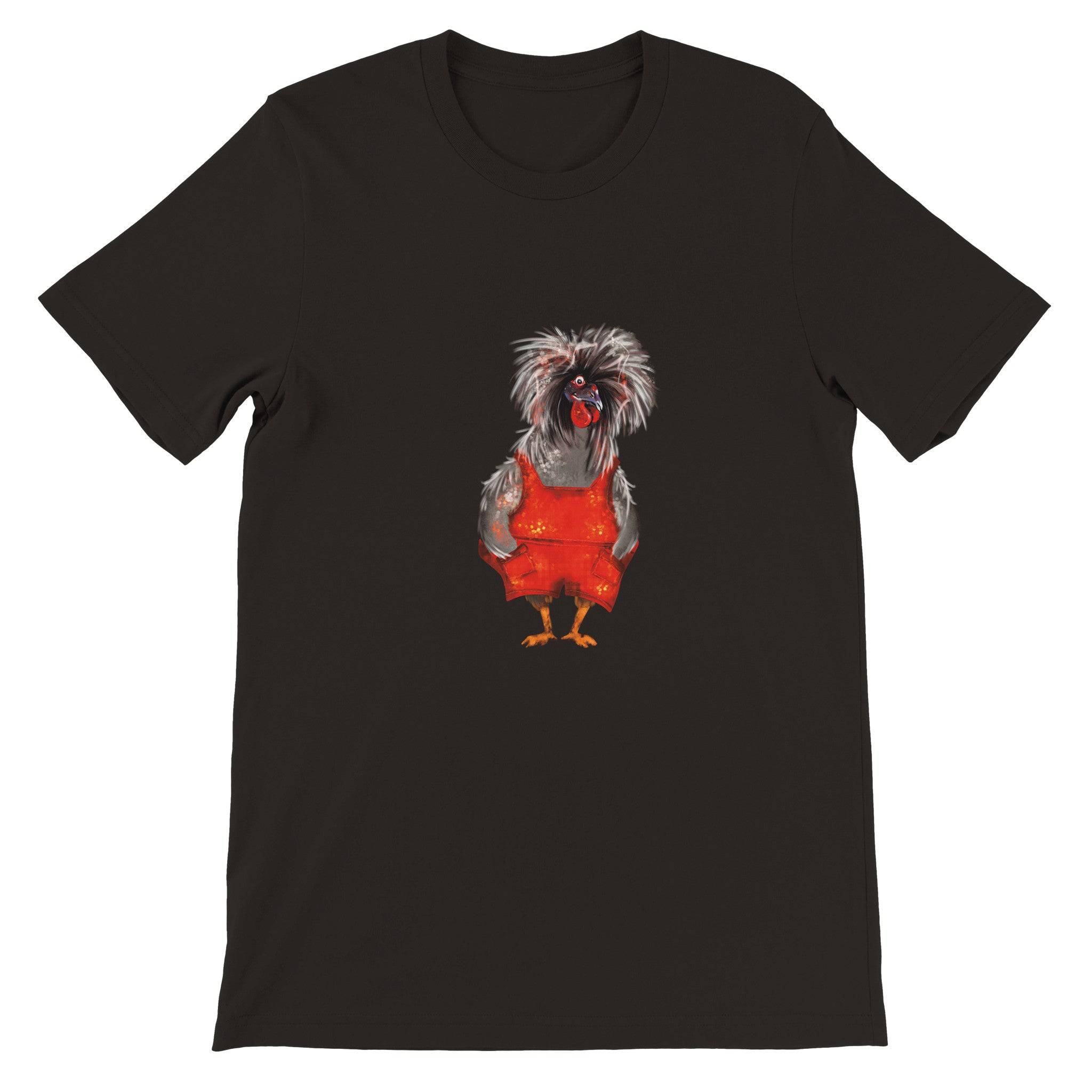 Budget Unisex Crewneck T-shirt/Chicken-Lady - Enet Images