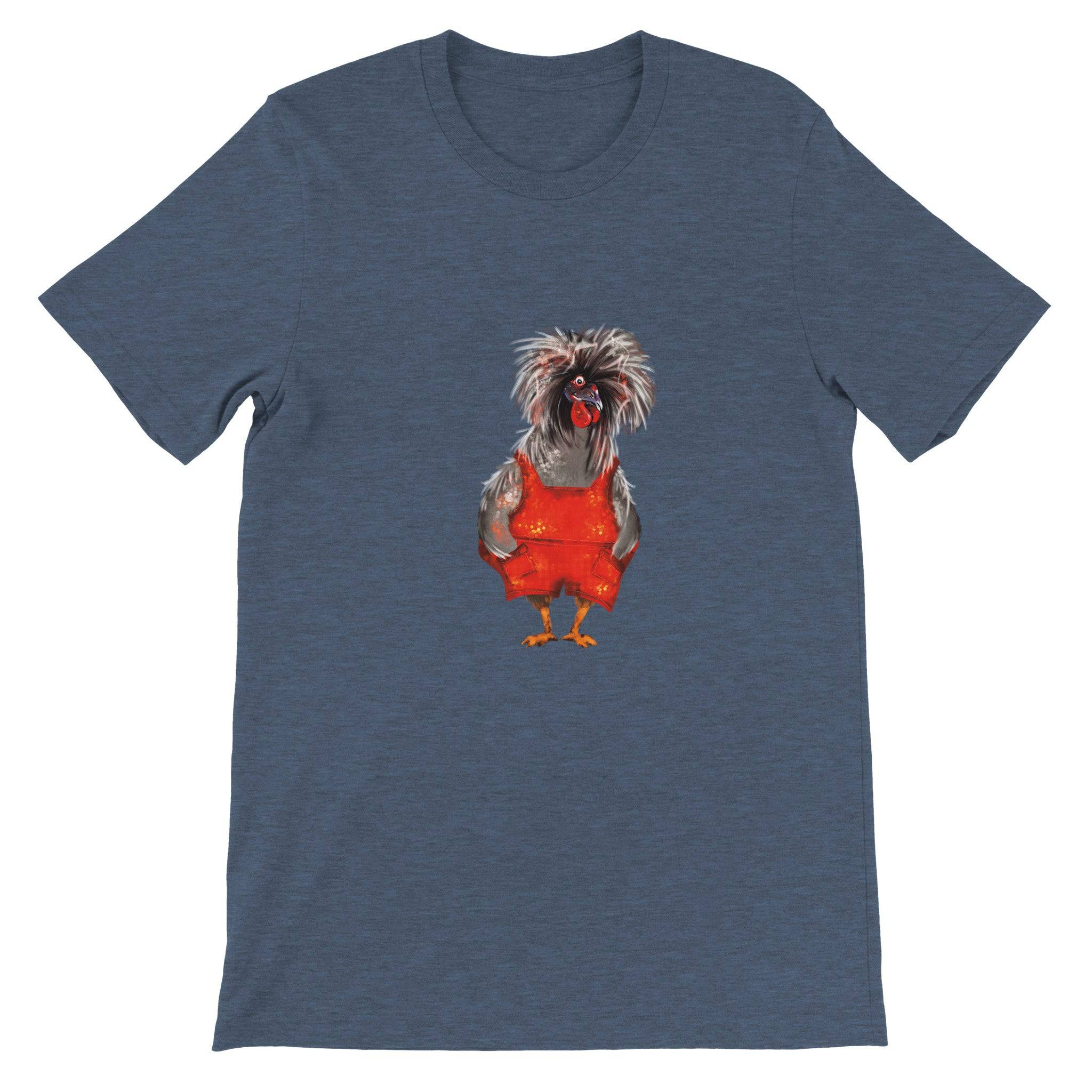 Budget Unisex Crewneck T-shirt/Chicken-Lady - Enet Images