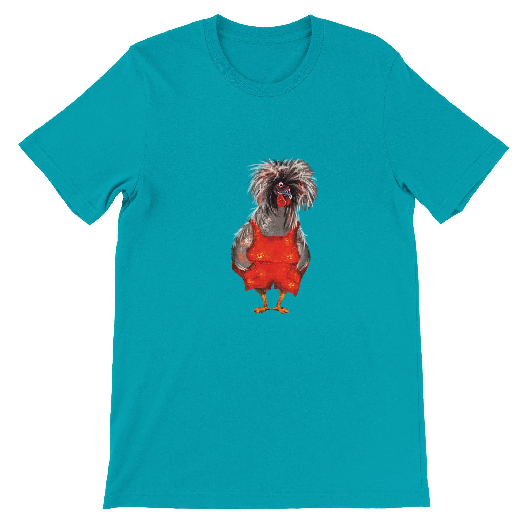 Budget Unisex Crewneck T-shirt/Chicken-Lady - Enet Images