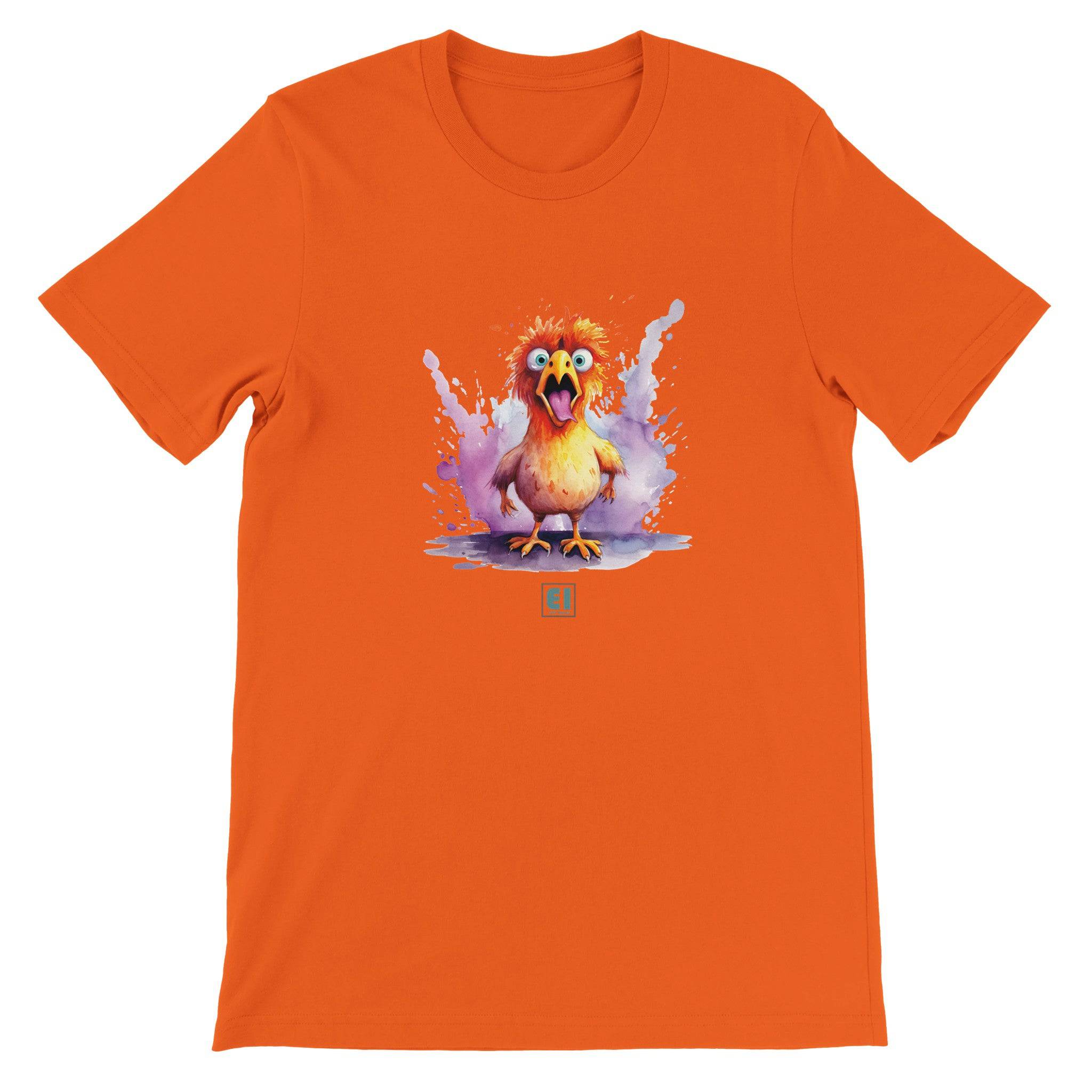 Budget Unisex Crewneck T-shirt/Chicken-Splash - Enet Images
