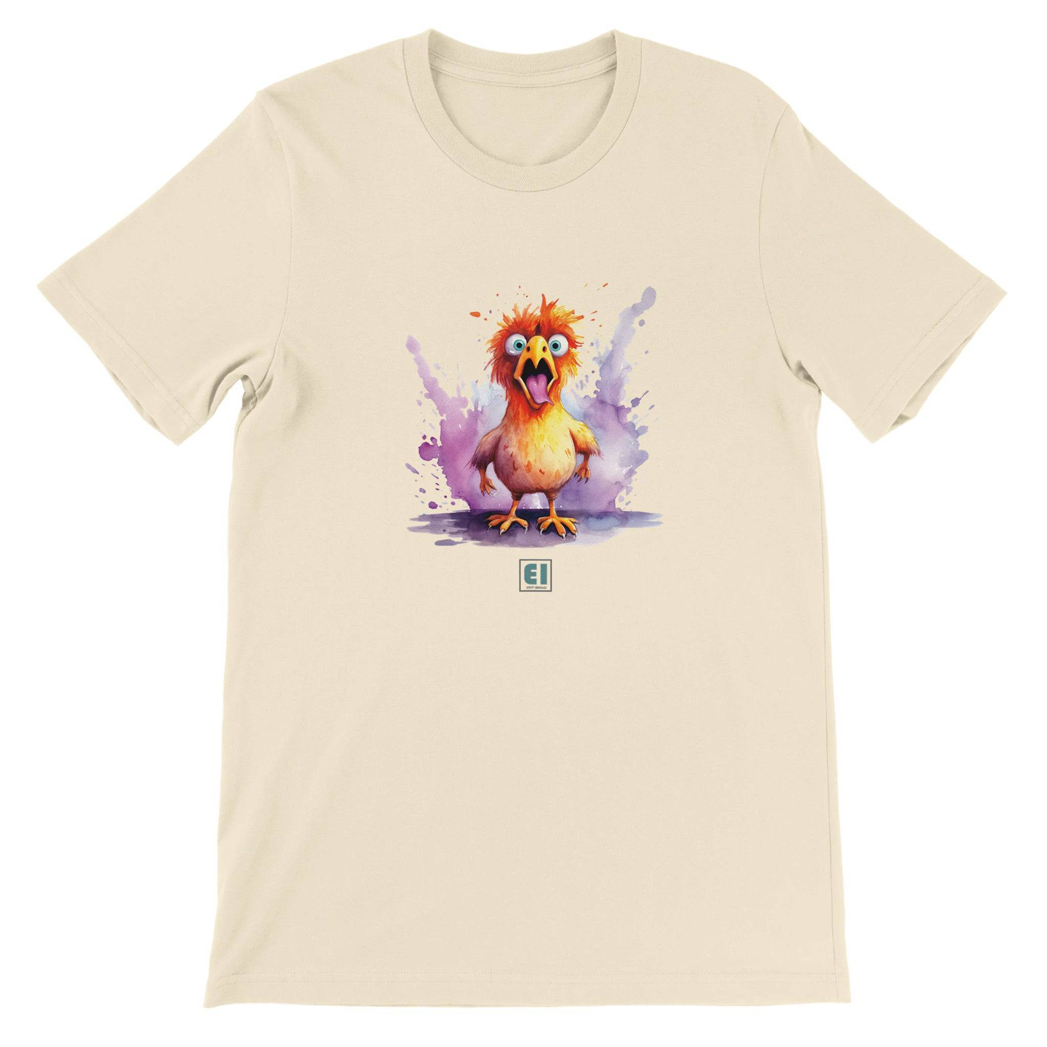 Budget Unisex Crewneck T-shirt/Chicken-Splash - Enet Images