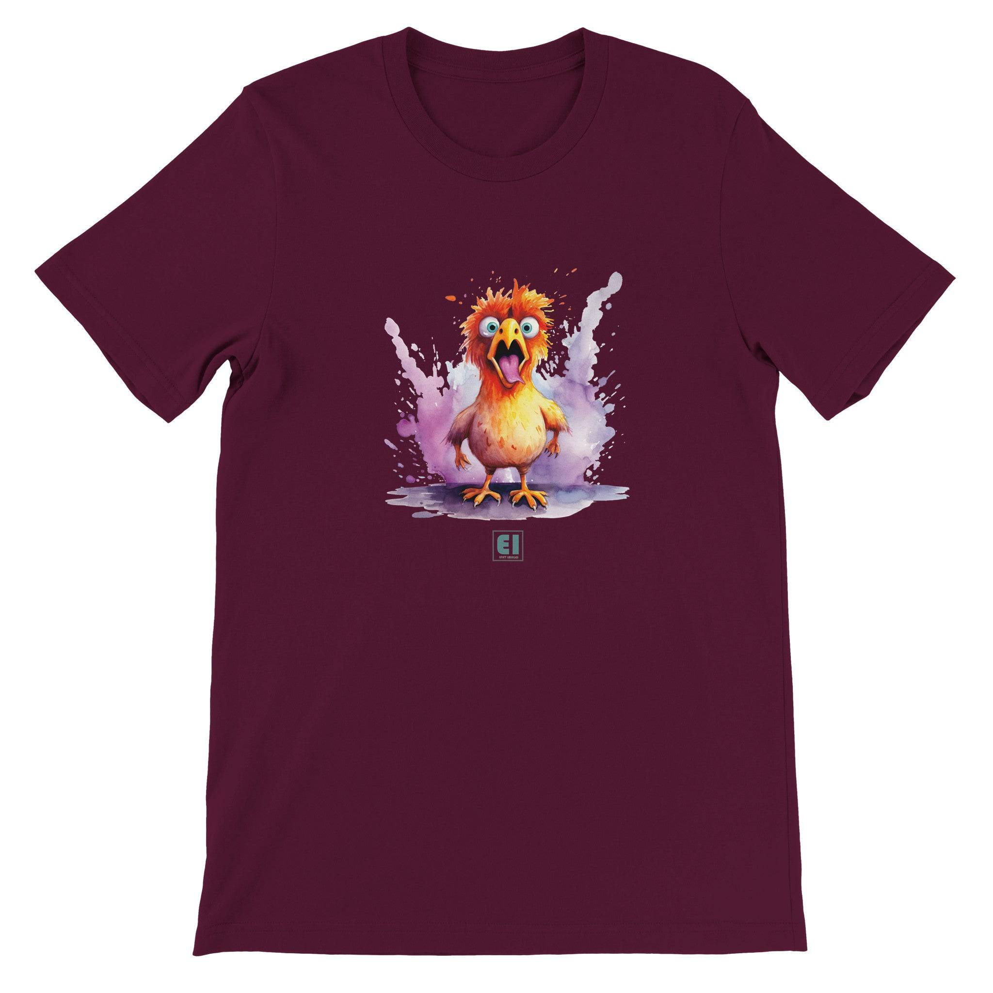 Budget Unisex Crewneck T-shirt/Chicken-Splash - Enet Images