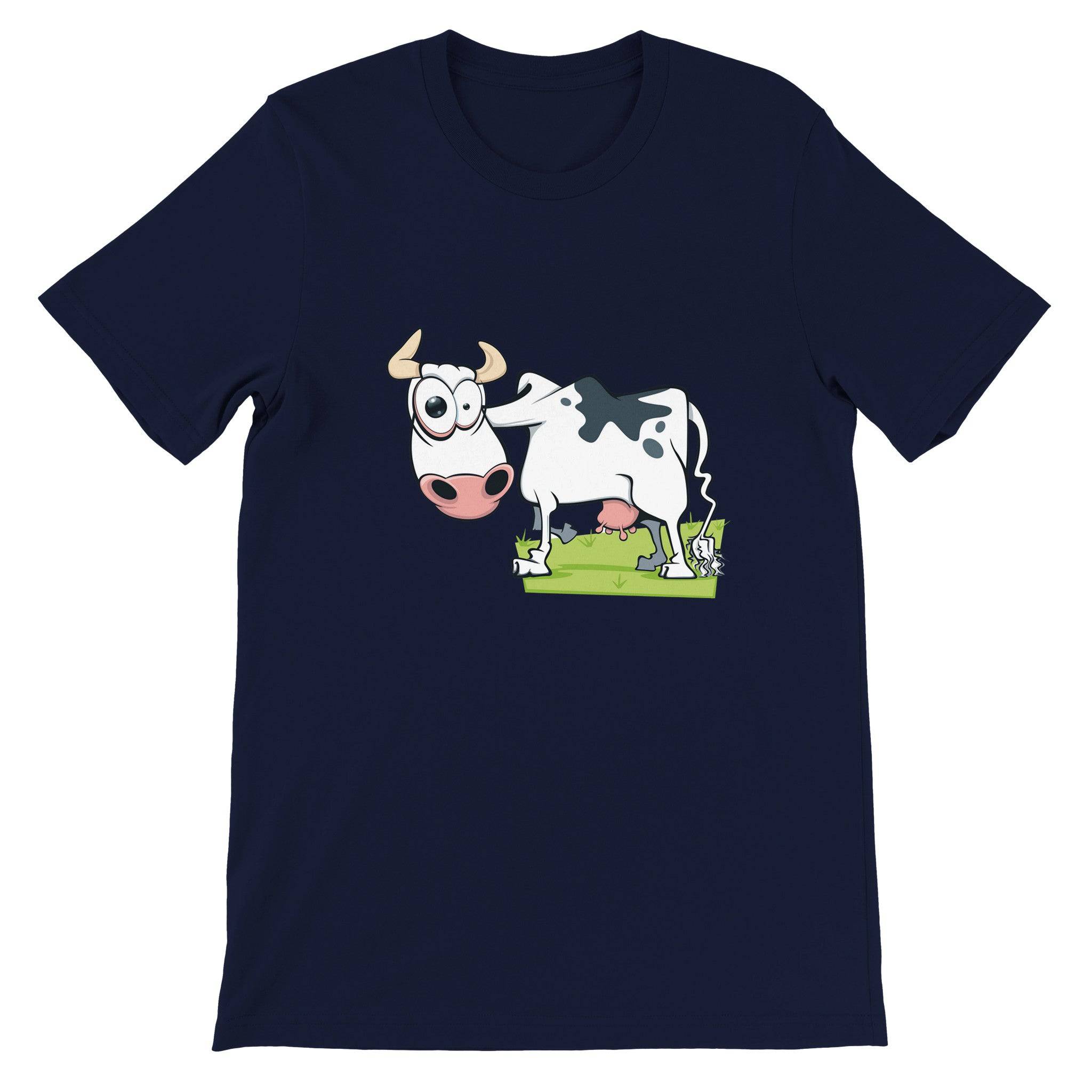 Budget Unisex Crewneck T-shirt/Cow's-Eye - Enet Images