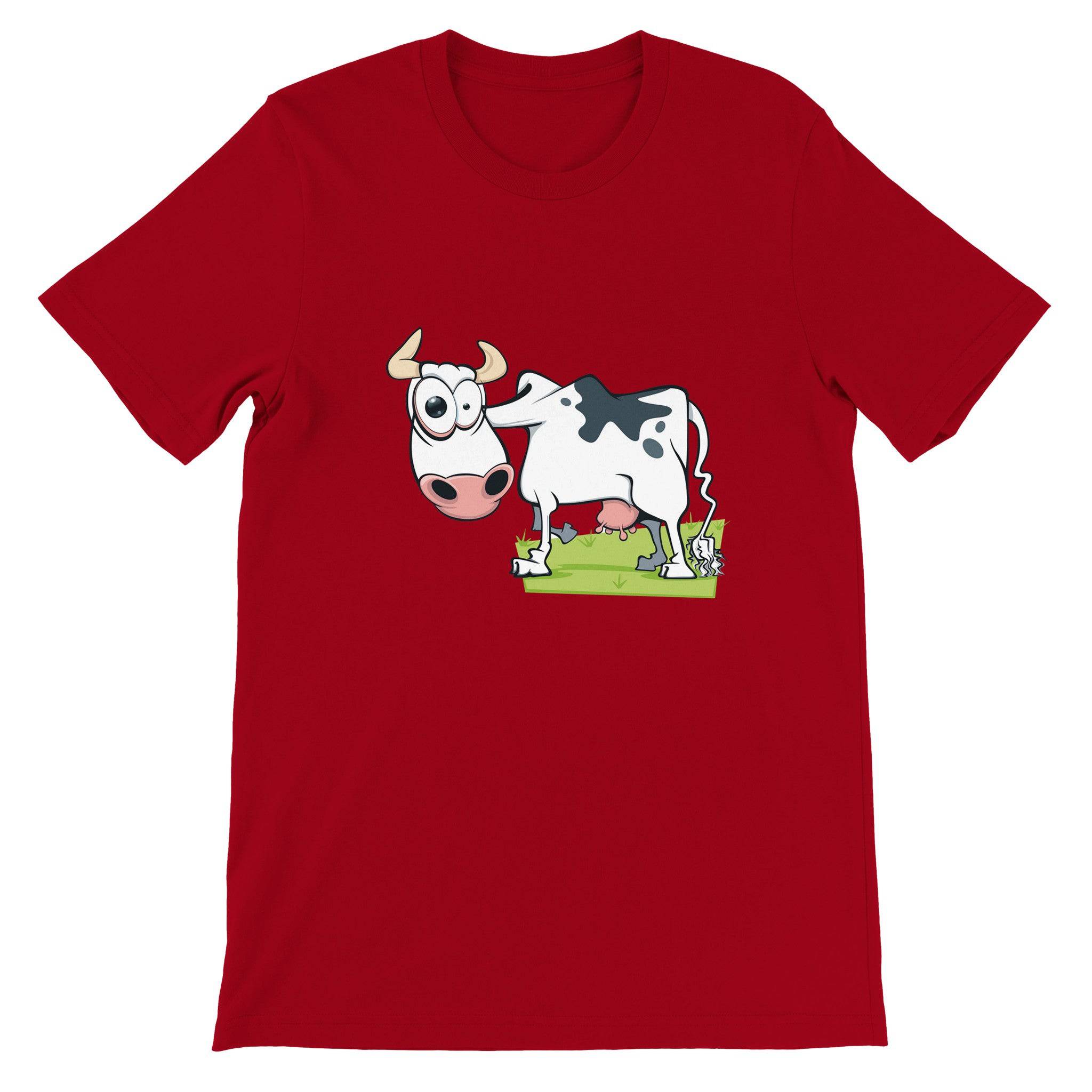 Budget Unisex Crewneck T-shirt/Cow's-Eye - Enet Images