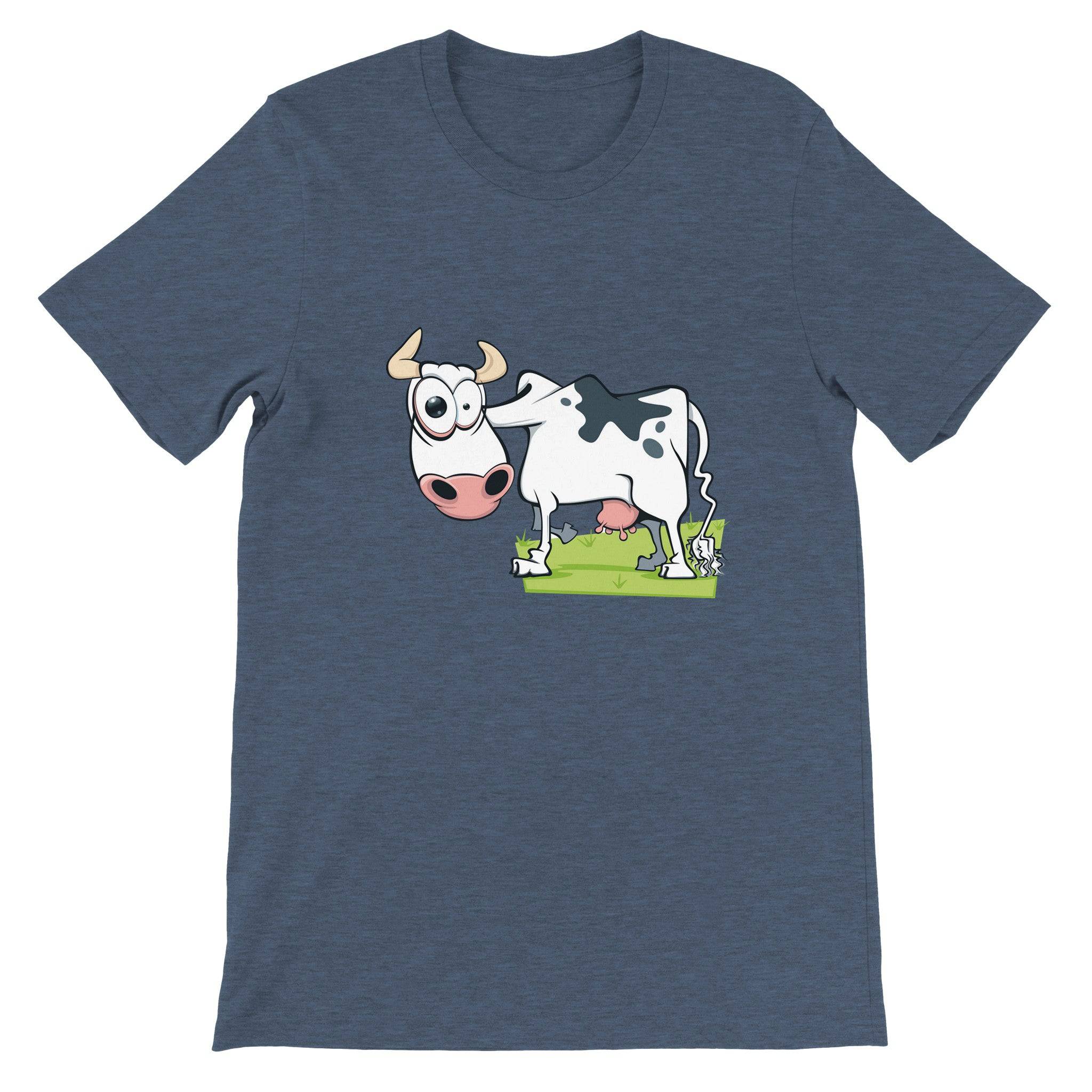 Budget Unisex Crewneck T-shirt/Cow's-Eye - Enet Images