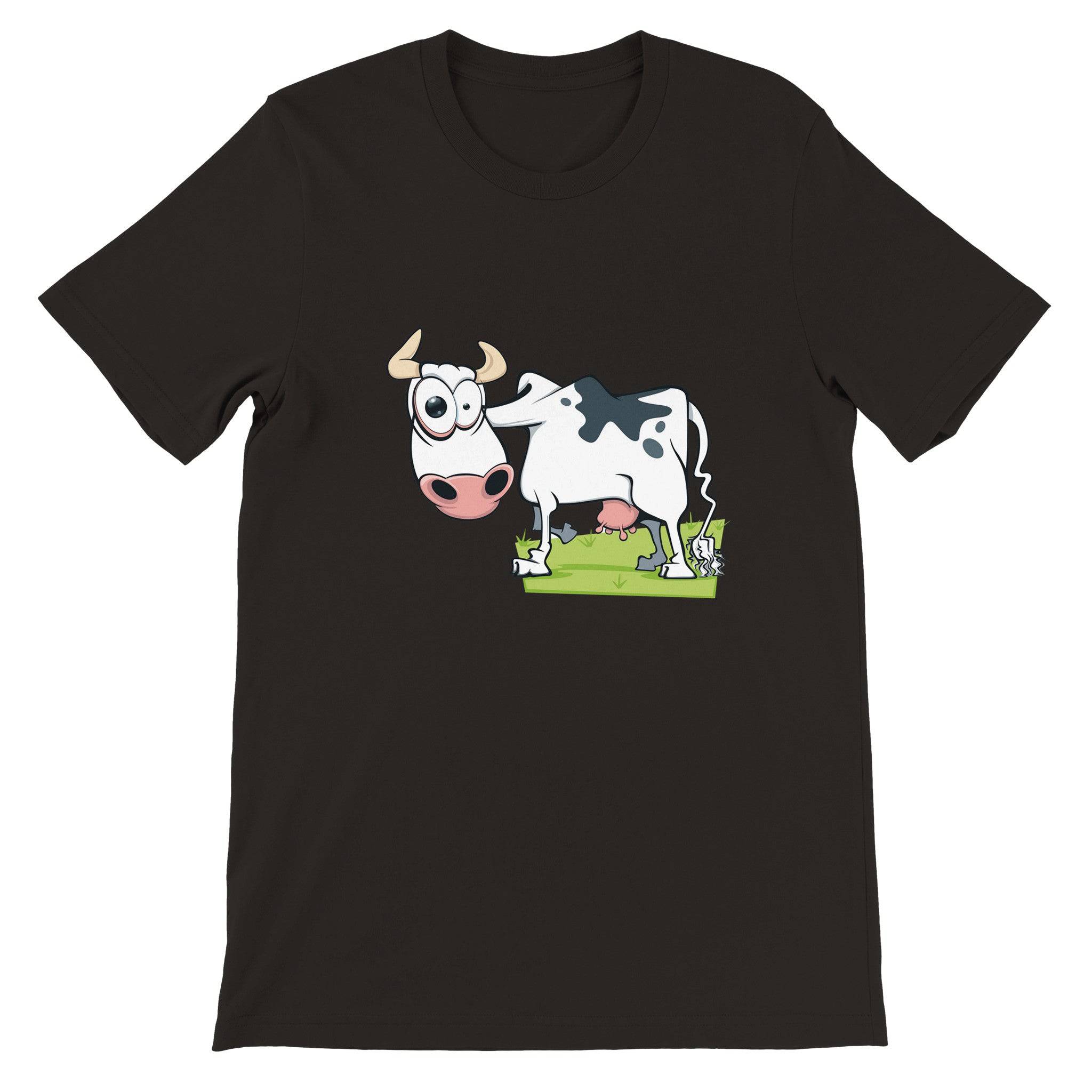 Budget Unisex Crewneck T-shirt/Cow's-Eye - Enet Images