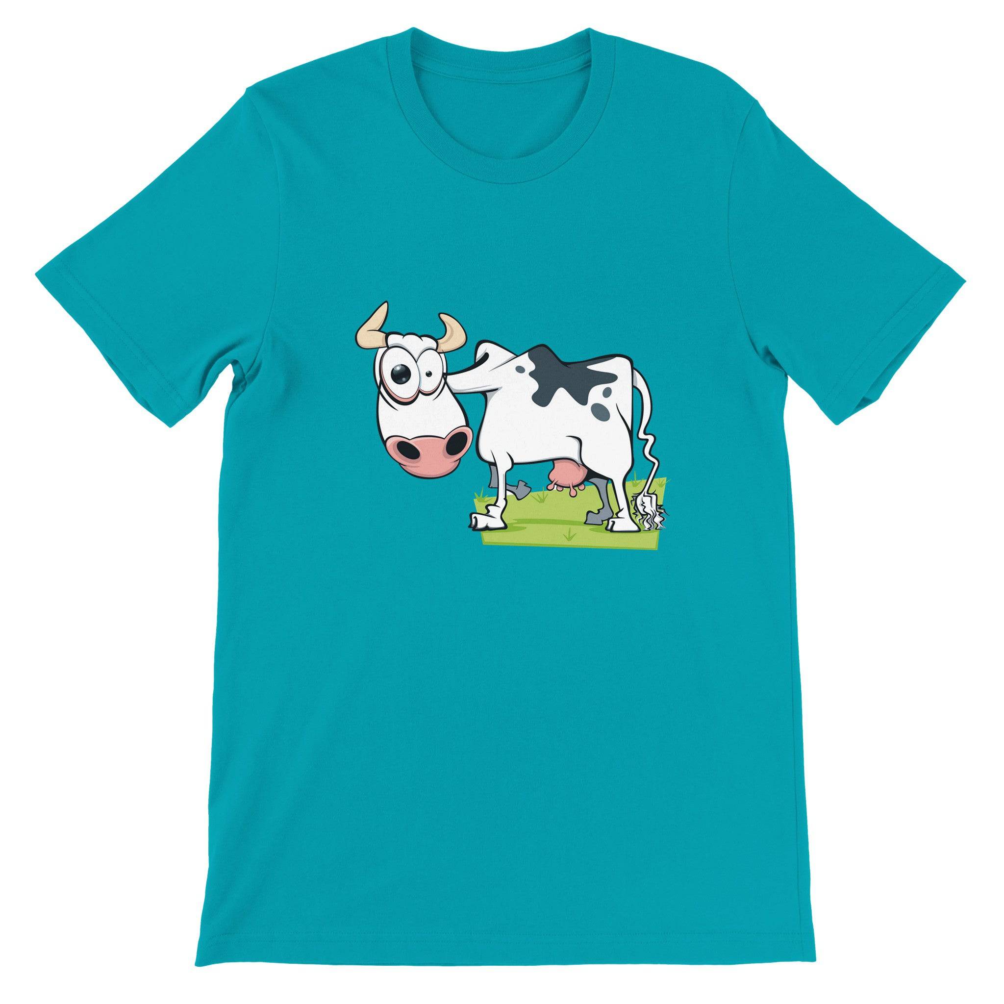 Budget Unisex Crewneck T-shirt/Cow's-Eye - Enet Images