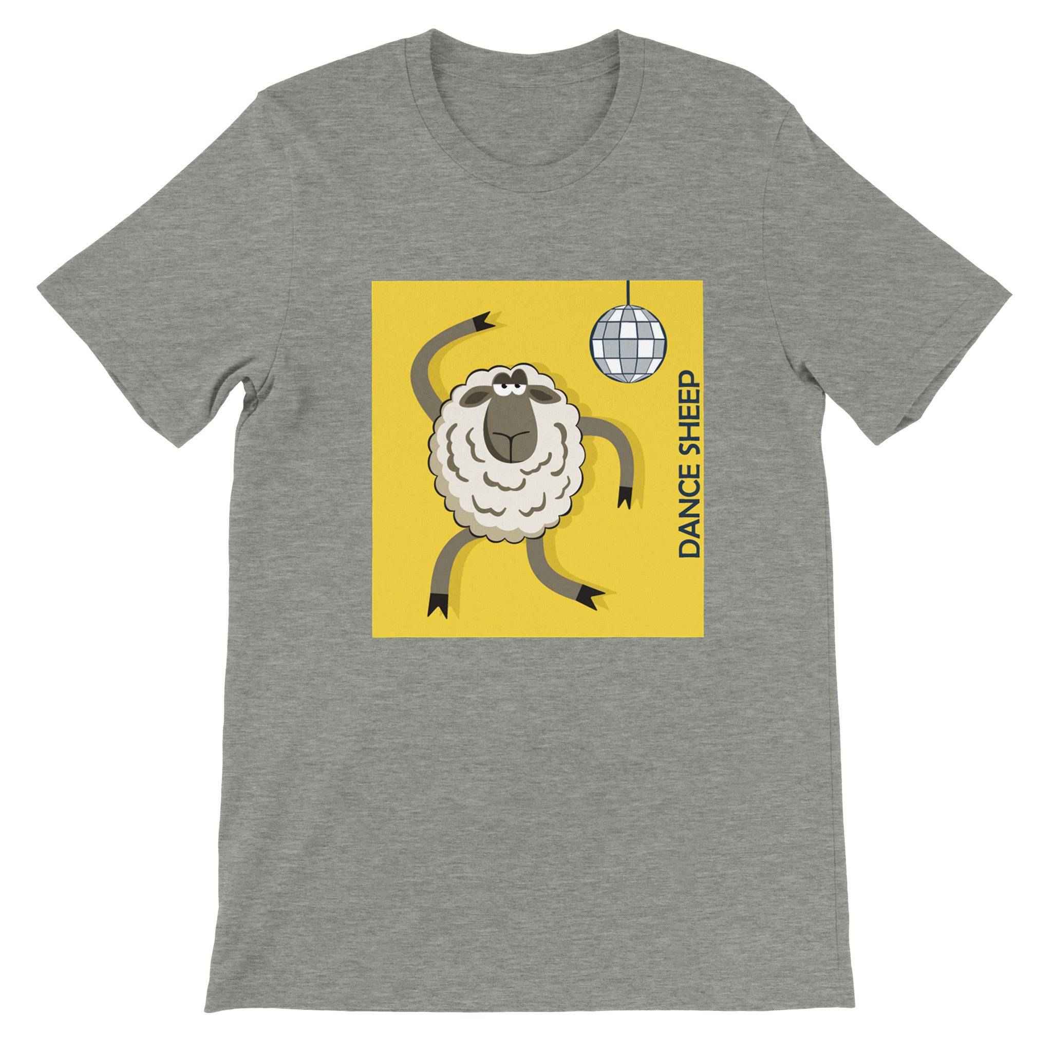 Budget Unisex Crewneck T-shirt/Dance-Sheep - Enet Images