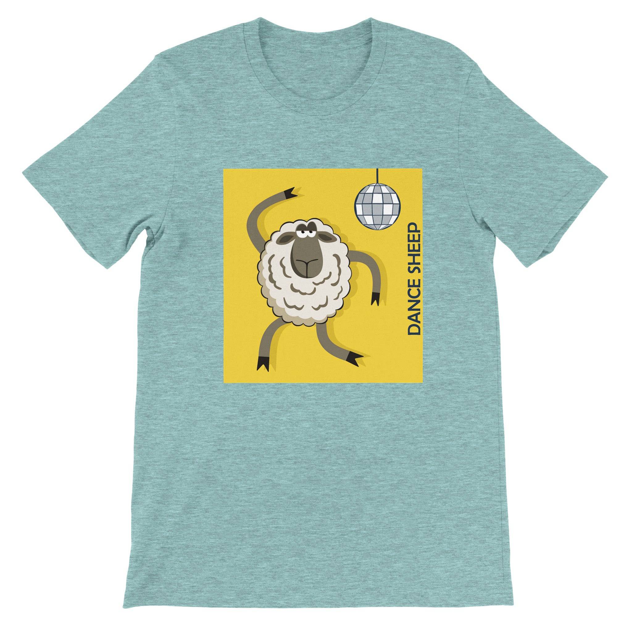 Budget Unisex Crewneck T-shirt/Dance-Sheep - Enet Images
