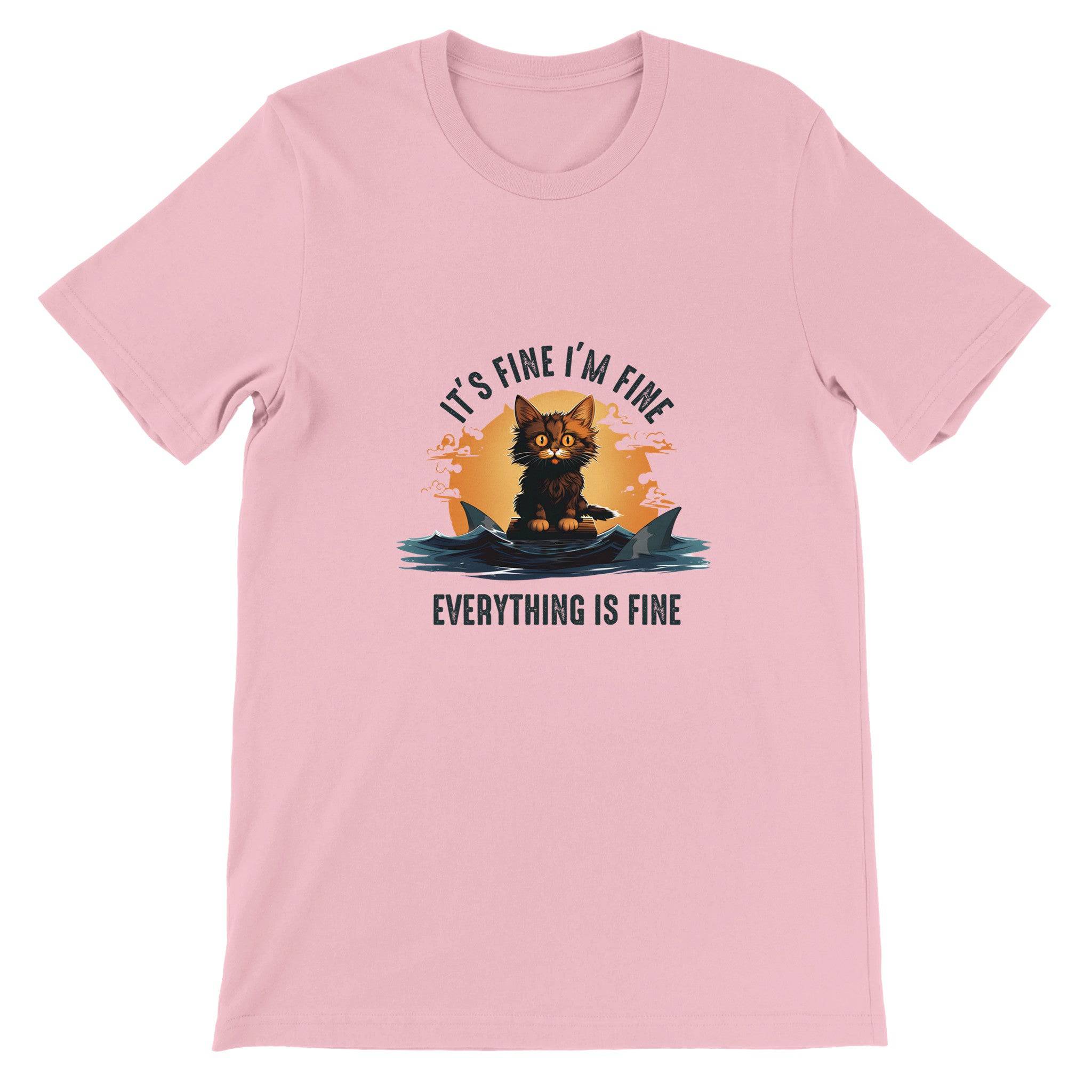 Budget Unisex Crewneck T-shirt/Everything-Is-Fine - Enet Images