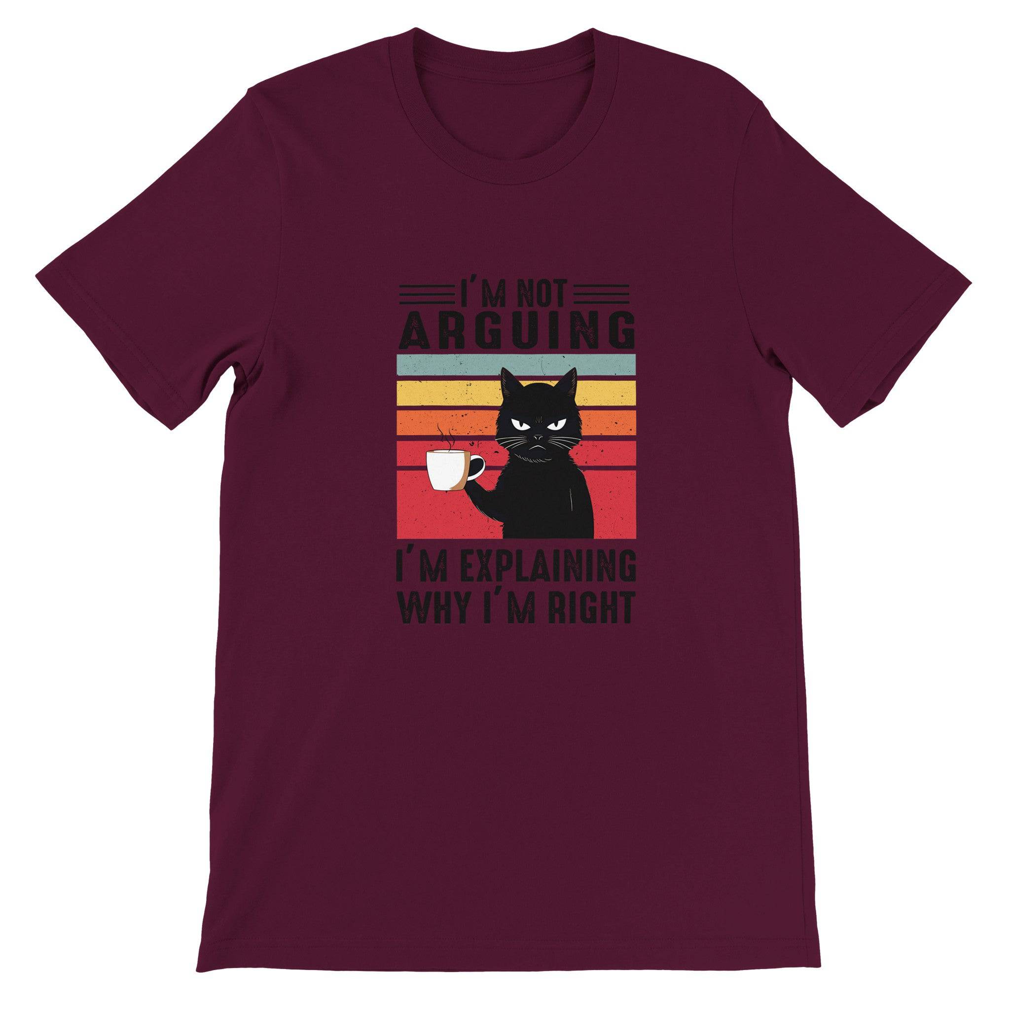 Budget Unisex Crewneck T-shirt/Explaining-Why-I-Am-Right - Enet Images