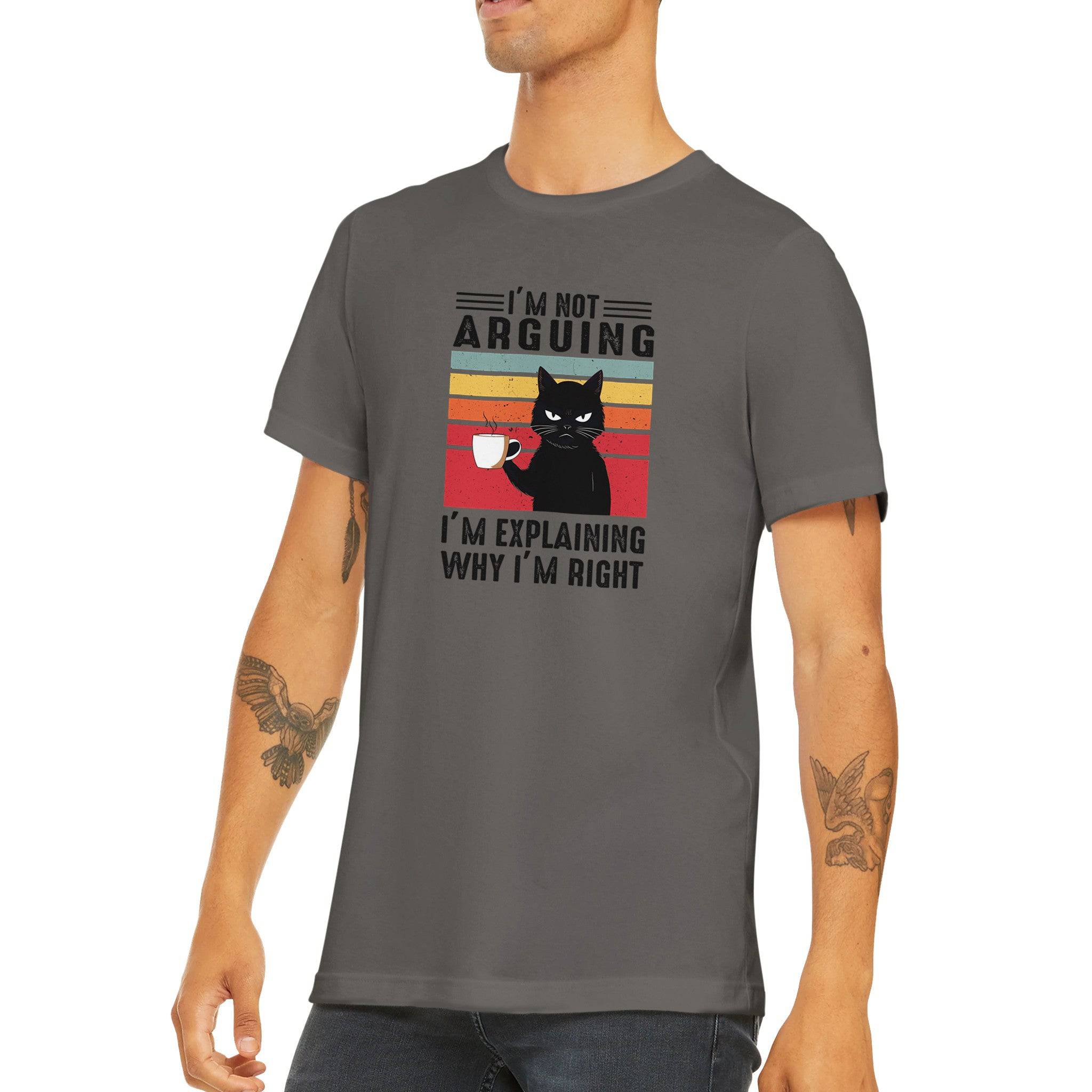 Budget Unisex Crewneck T-shirt/Explaining-Why-I-Am-Right - Enet Images