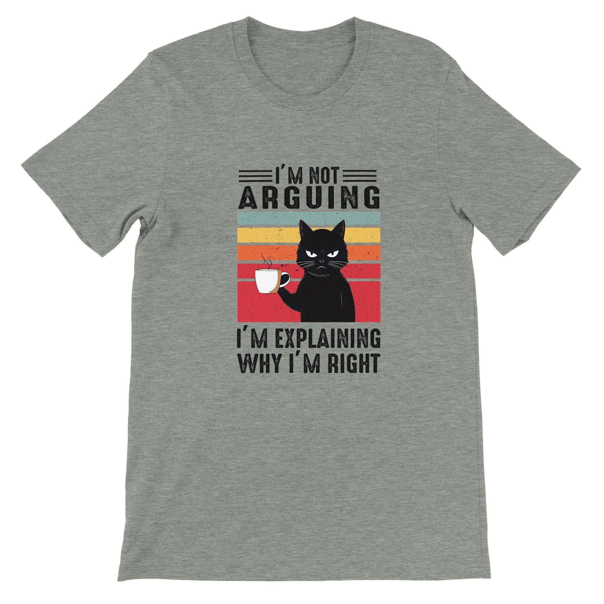 Budget Unisex Crewneck T-shirt/Explaining-Why-I-Am-Right - Enet Images