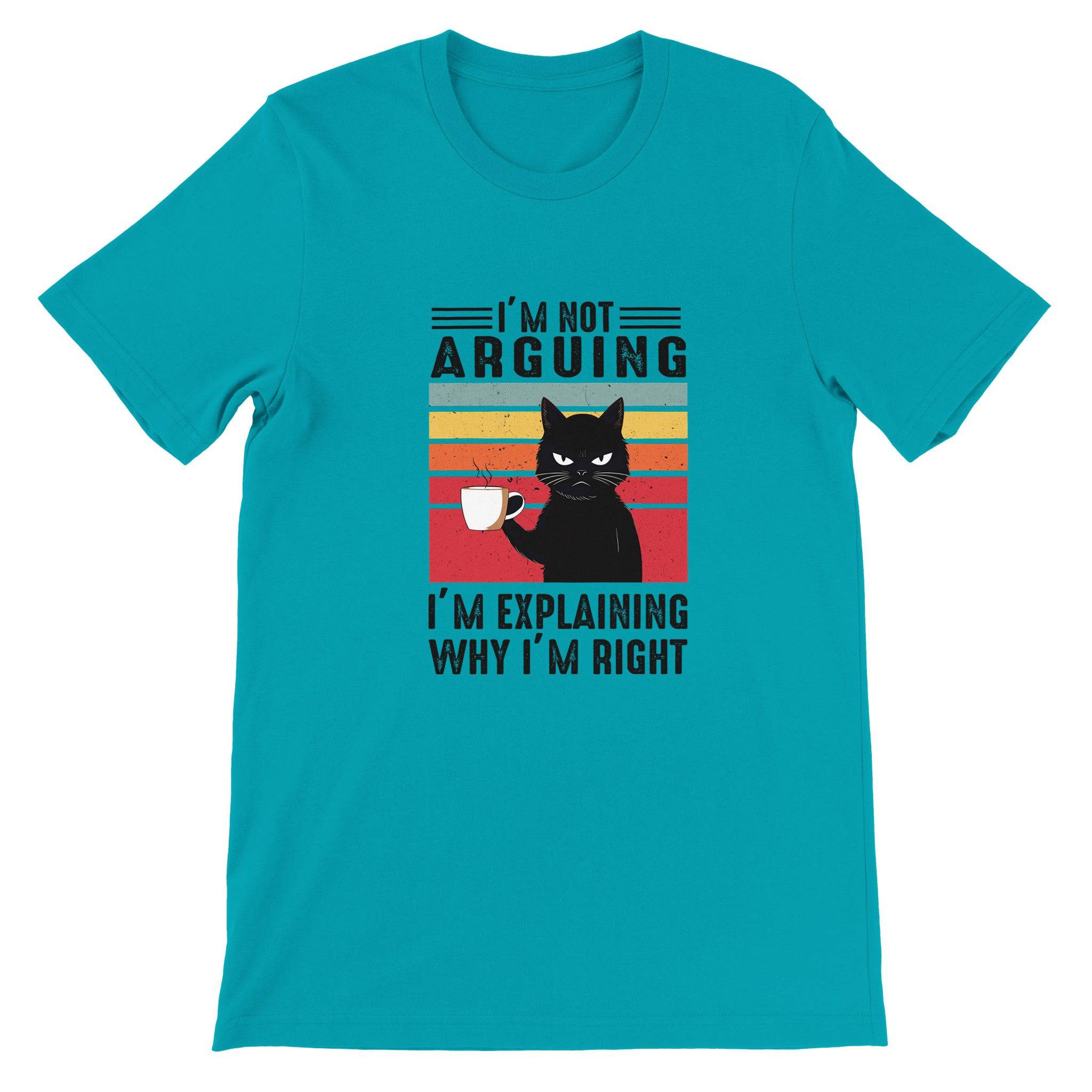 Budget Unisex Crewneck T-shirt/Explaining-Why-I-Am-Right - Enet Images