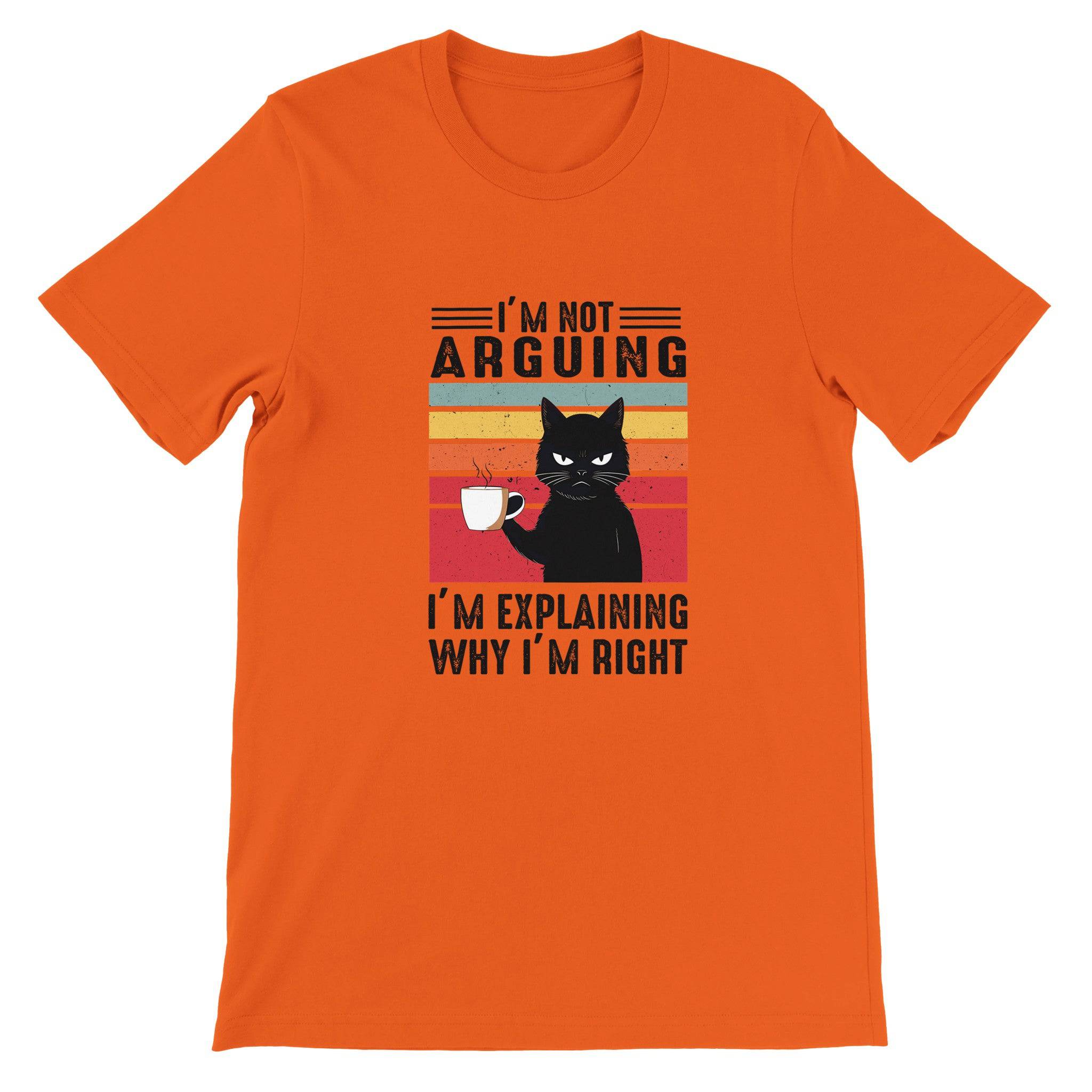 Budget Unisex Crewneck T-shirt/Explaining-Why-I-Am-Right - Enet Images