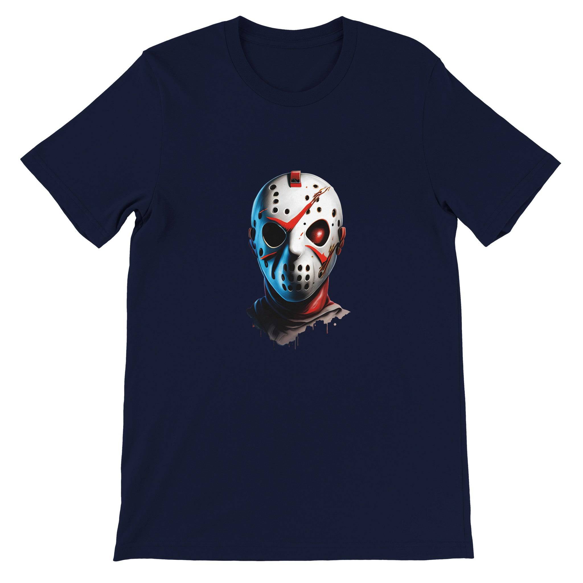 Budget Unisex Crewneck T-shirt/Friday-13th-Halloween - Enet Images