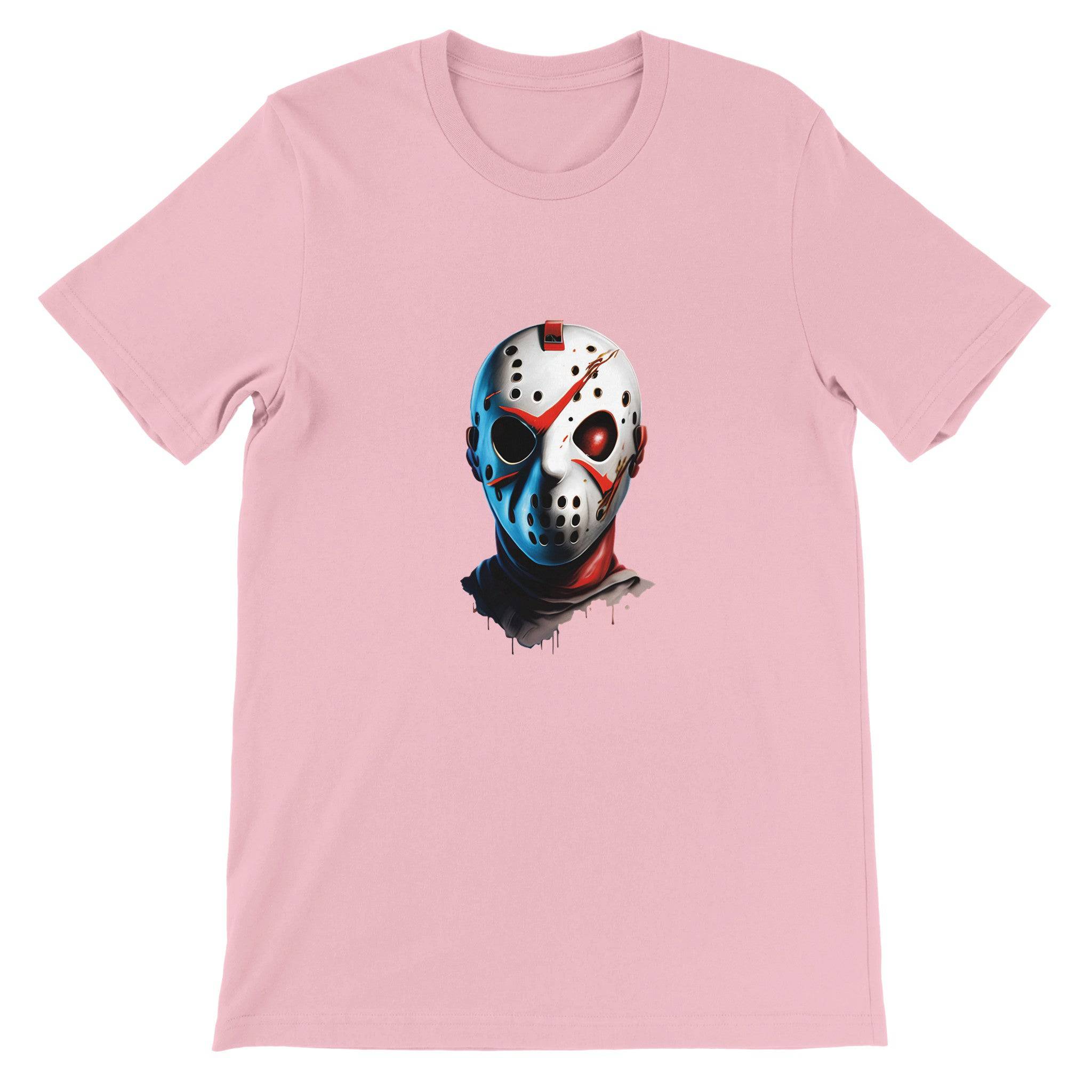 Budget Unisex Crewneck T-shirt/Friday-13th-Halloween - Enet Images