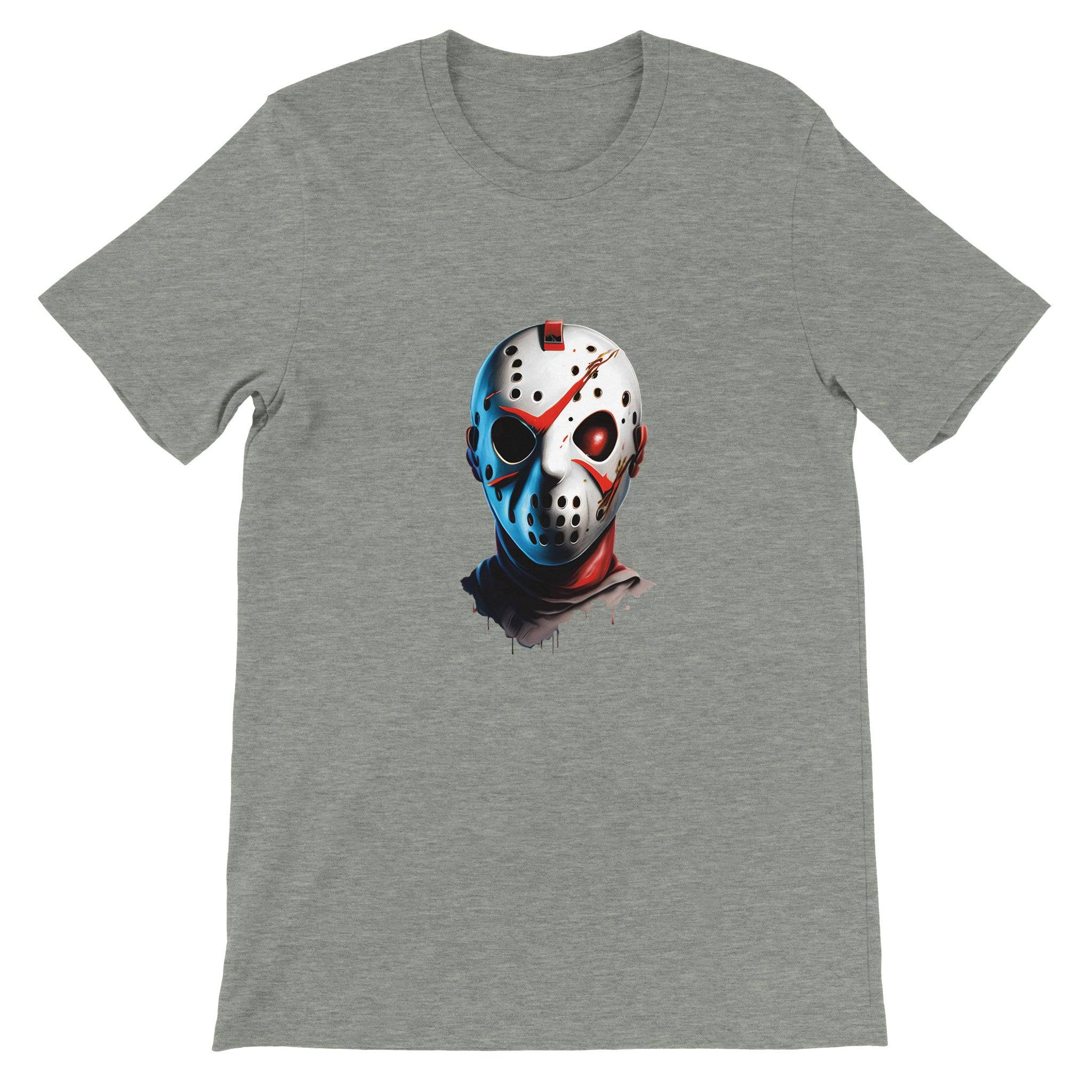 Budget Unisex Crewneck T-shirt/Friday-13th-Halloween - Enet Images