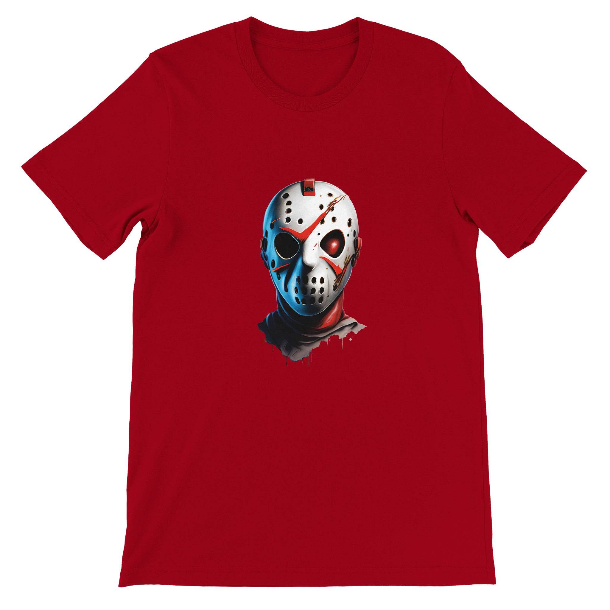 Budget Unisex Crewneck T-shirt/Friday-13th-Halloween - Enet Images