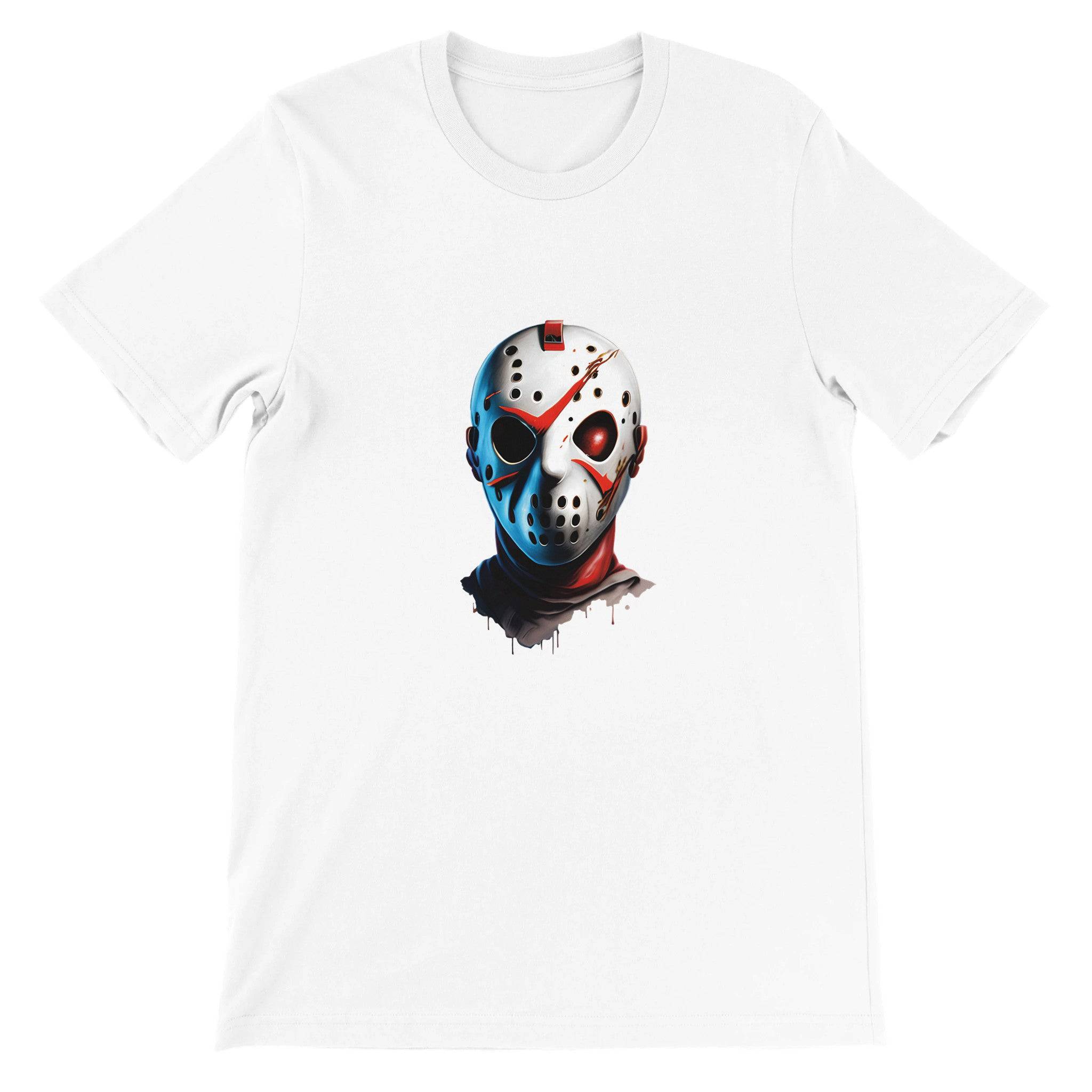 Budget Unisex Crewneck T-shirt/Friday-13th-Halloween - Enet Images