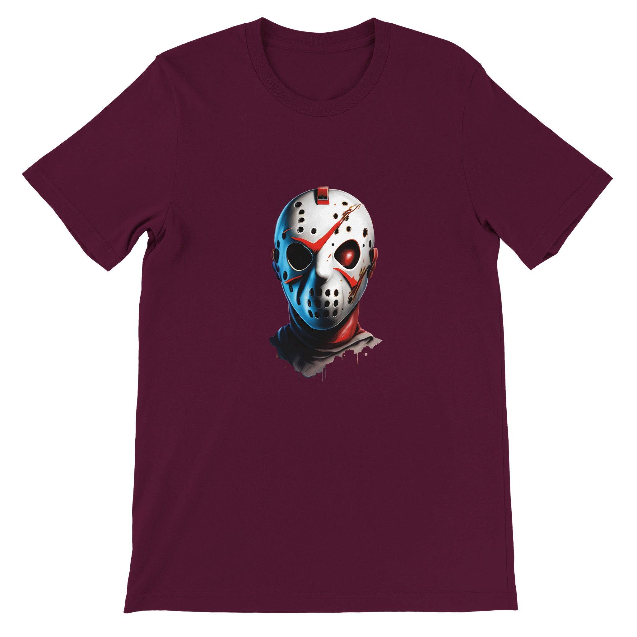 Budget Unisex Crewneck T-shirt/Friday-13th-Halloween - Enet Images