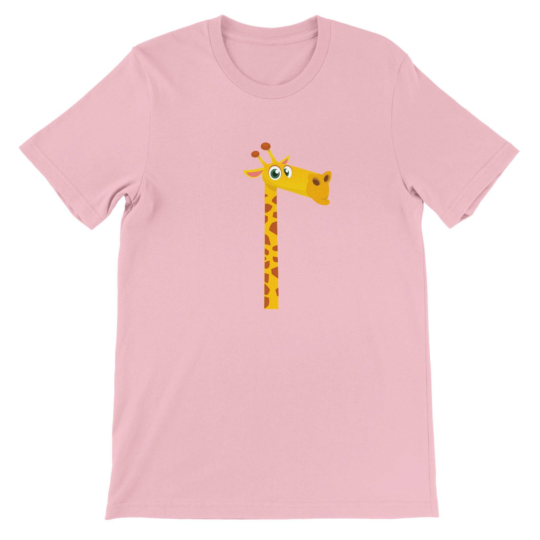 Budget Unisex Crewneck T-shirt/Funny-Giraffe - Enet Images
