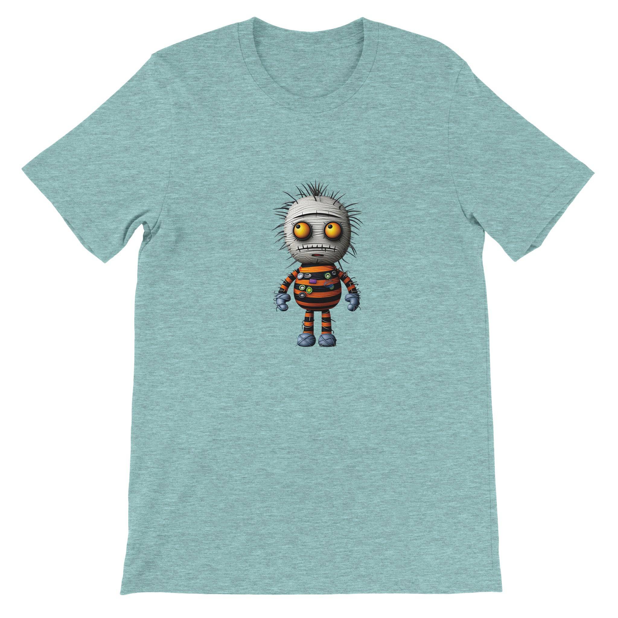 Budget Unisex Crewneck T-shirt/Funny-Spooky-Doll - Enet Images