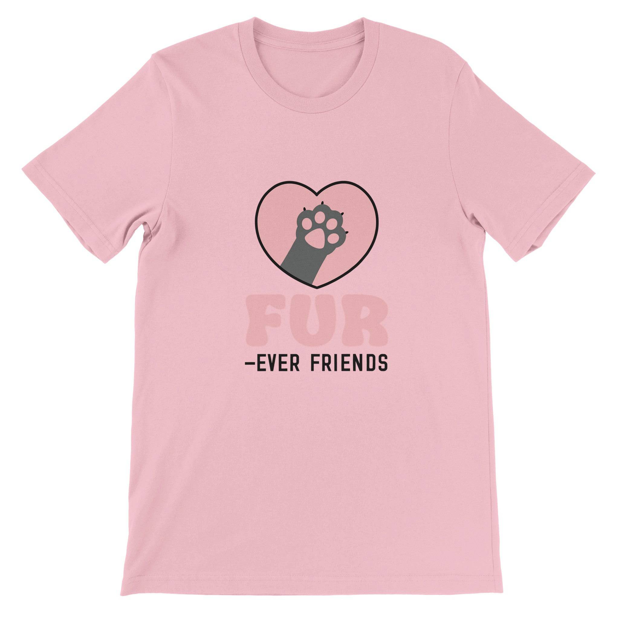 Budget Unisex Crewneck T-shirt/Fur-Ever-Friends - Enet Images