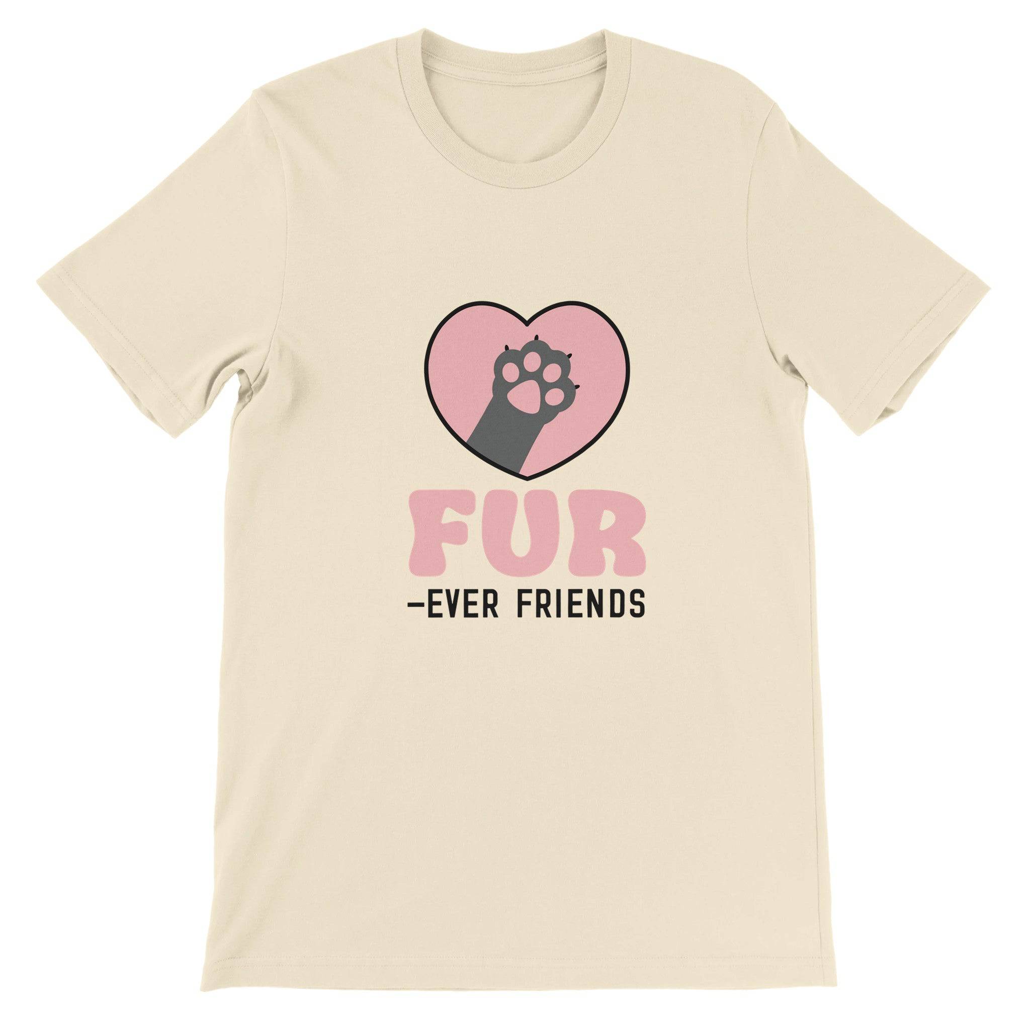 Budget Unisex Crewneck T-shirt/Fur-Ever-Friends - Enet Images