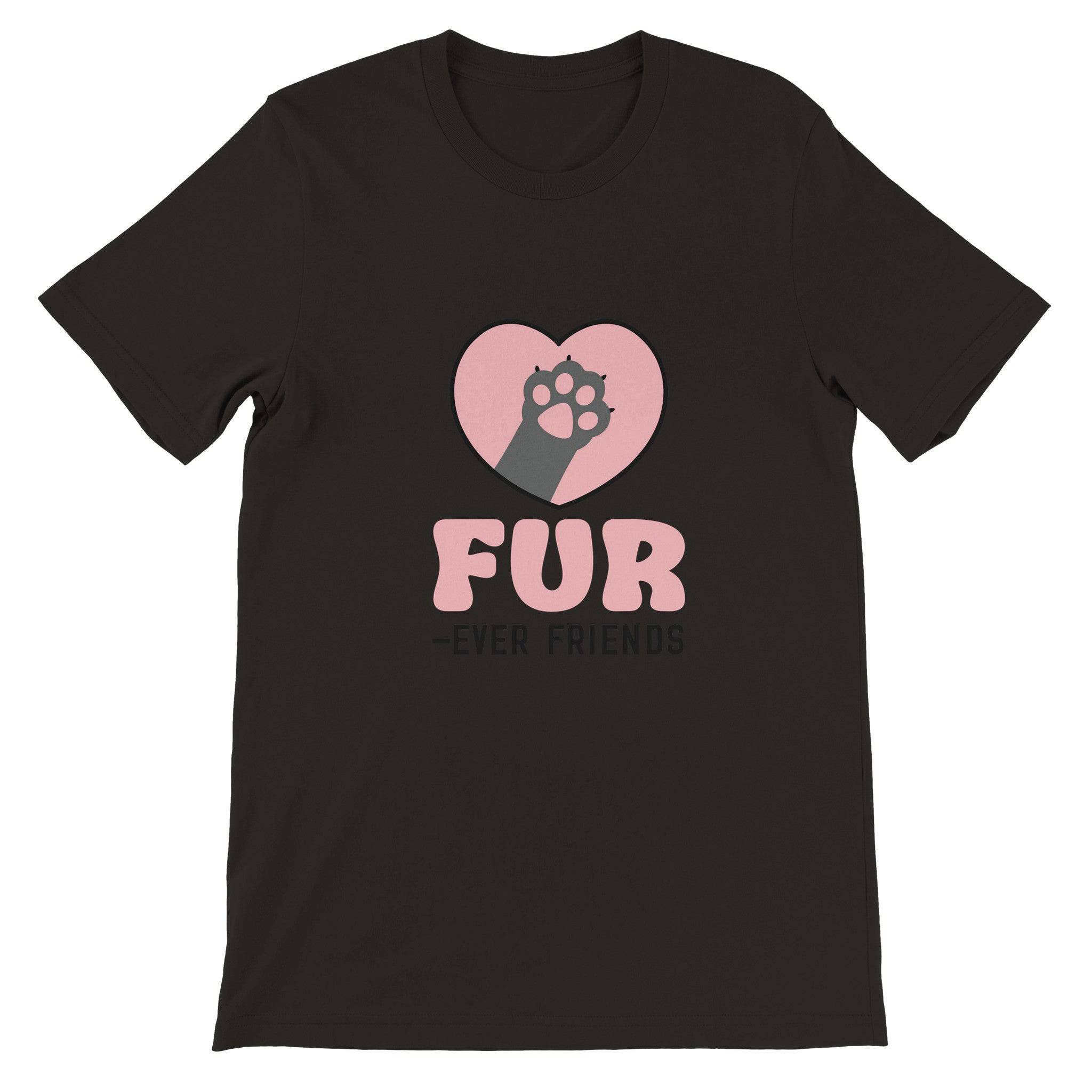 Budget Unisex Crewneck T-shirt/Fur-Ever-Friends - Enet Images