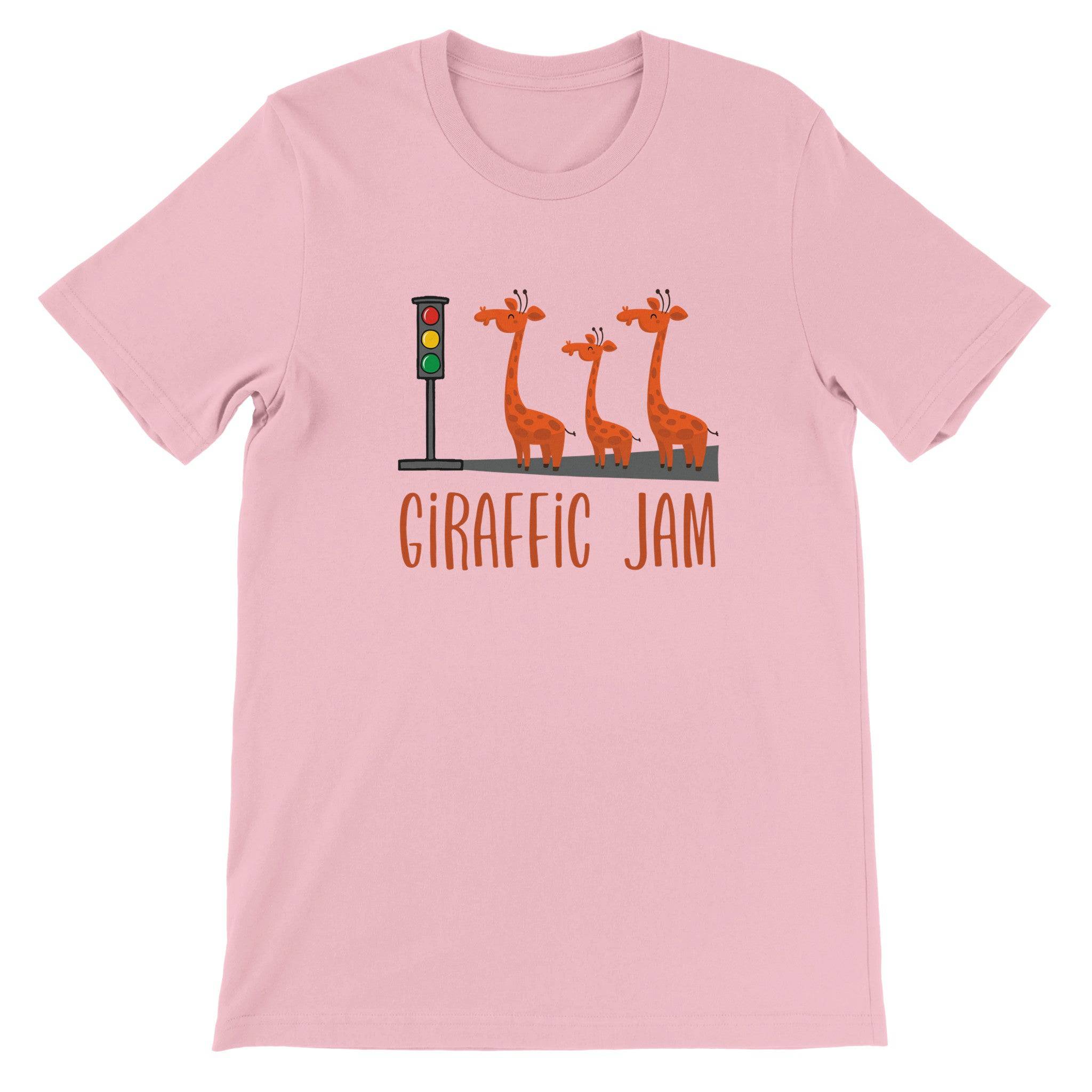 Budget Unisex Crewneck T-shirt/Giraffic-Jam - Enet Images