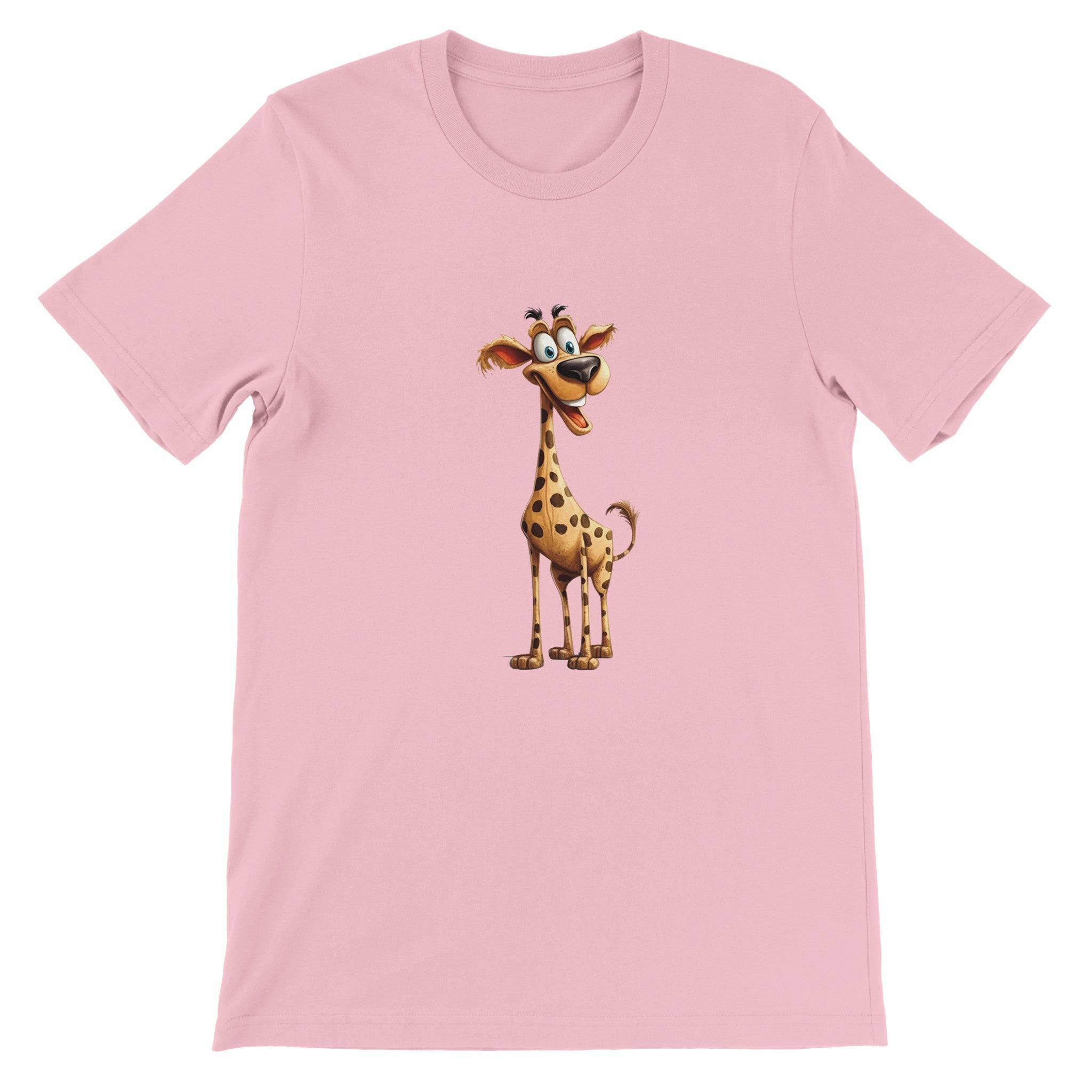 Budget Unisex Crewneck T-shirt/Happy-Giraffe - Enet Images