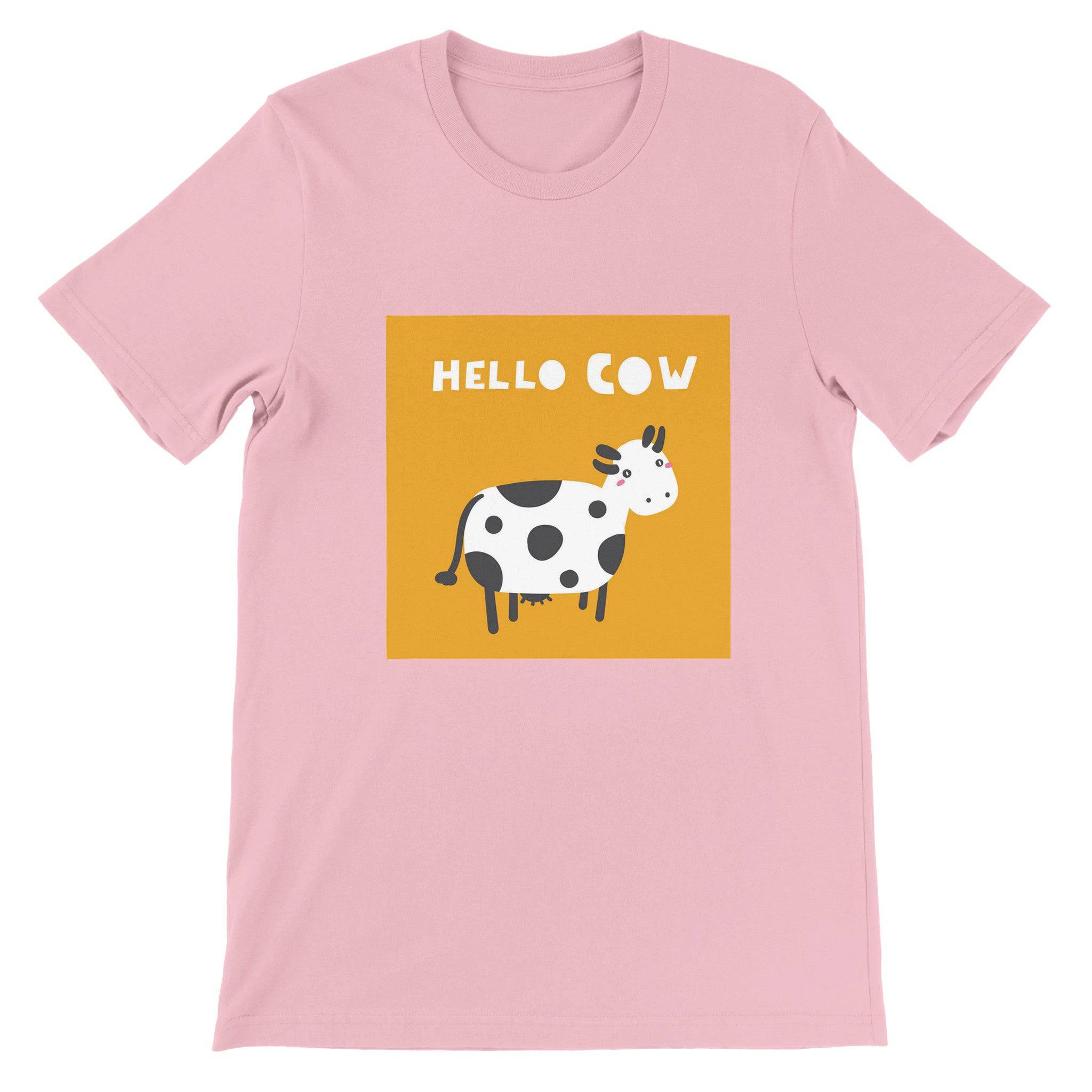 Budget Unisex Crewneck T-shirt/Hello-Cow - Enet Images